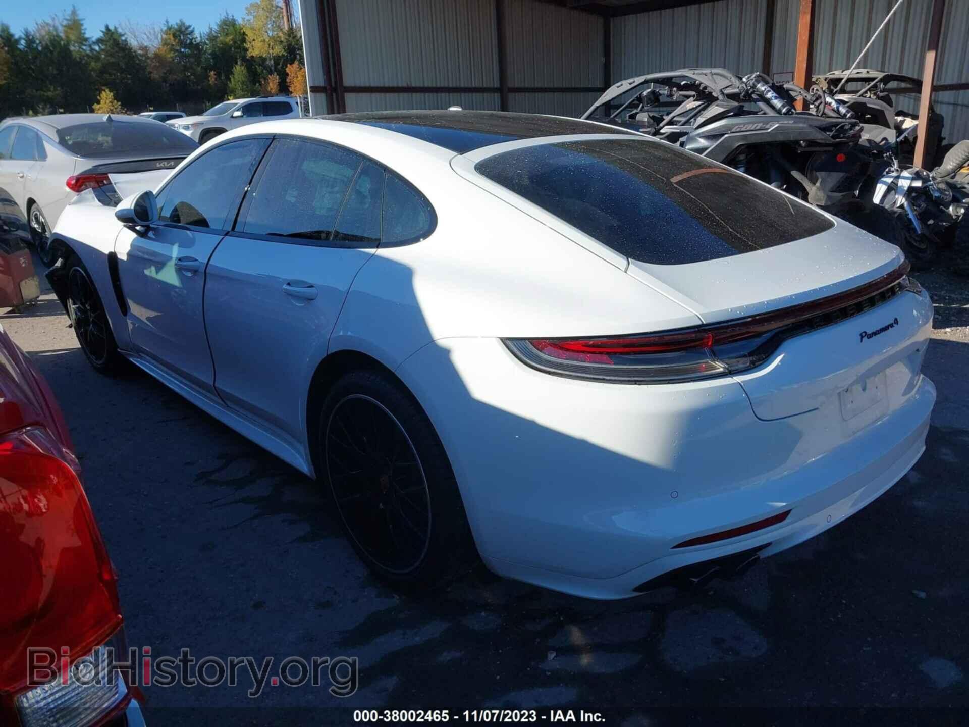 2021 PORSCHE PANAMERA - VIN: WP0AJ2A73ML118802 - Фото 3