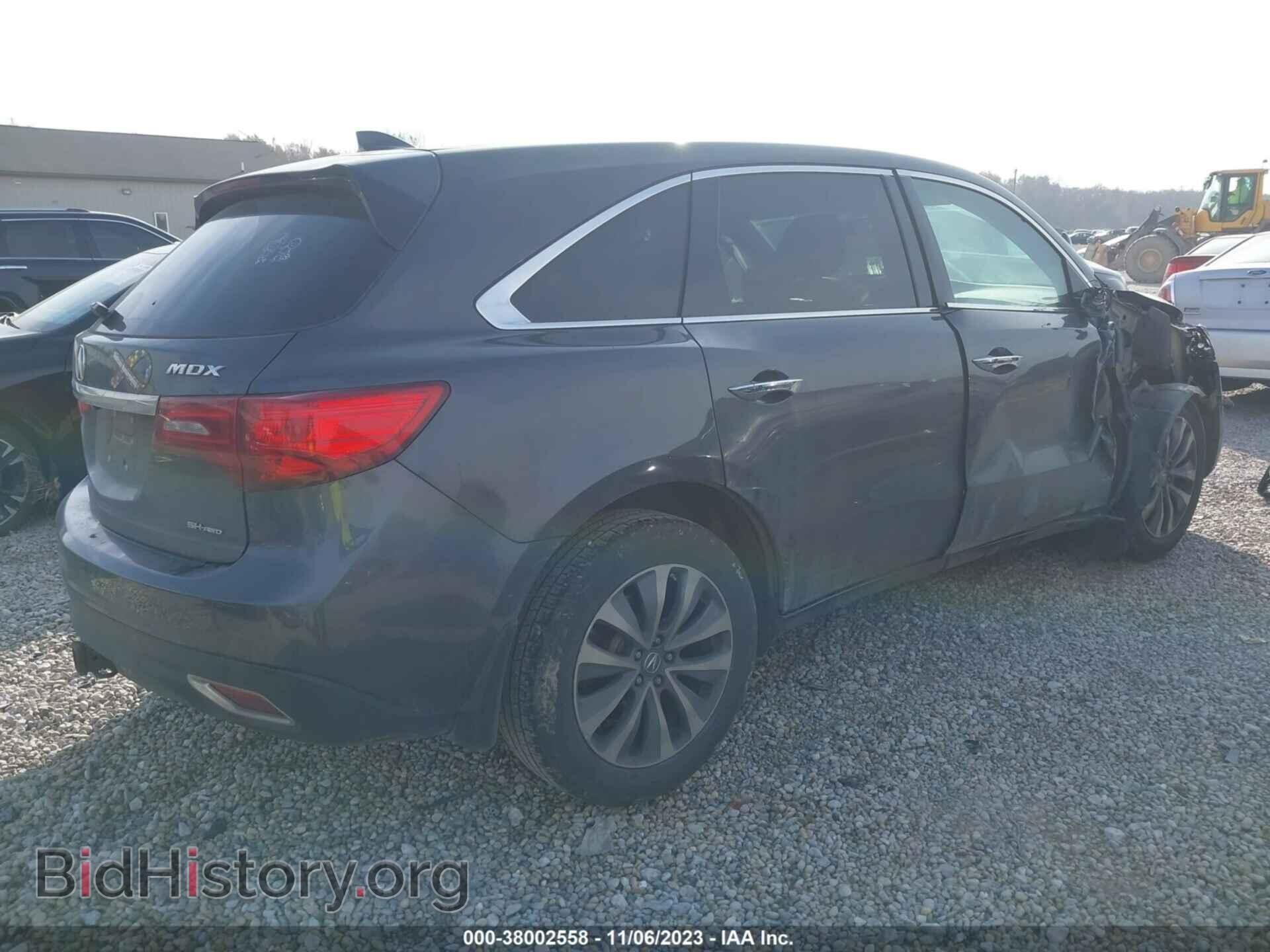 2014 ACURA MDX - VIN: 5FRYD4H43EB045656 - Фото 4
