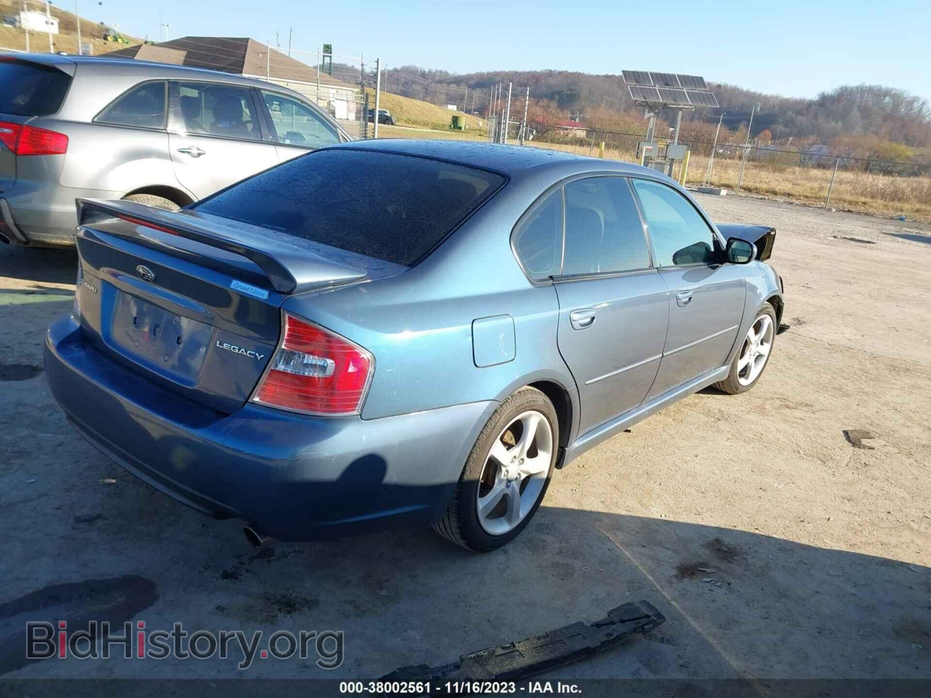 2006 SUBARU LEGACY - VIN: 4S3BL626467216888 - Фото 4
