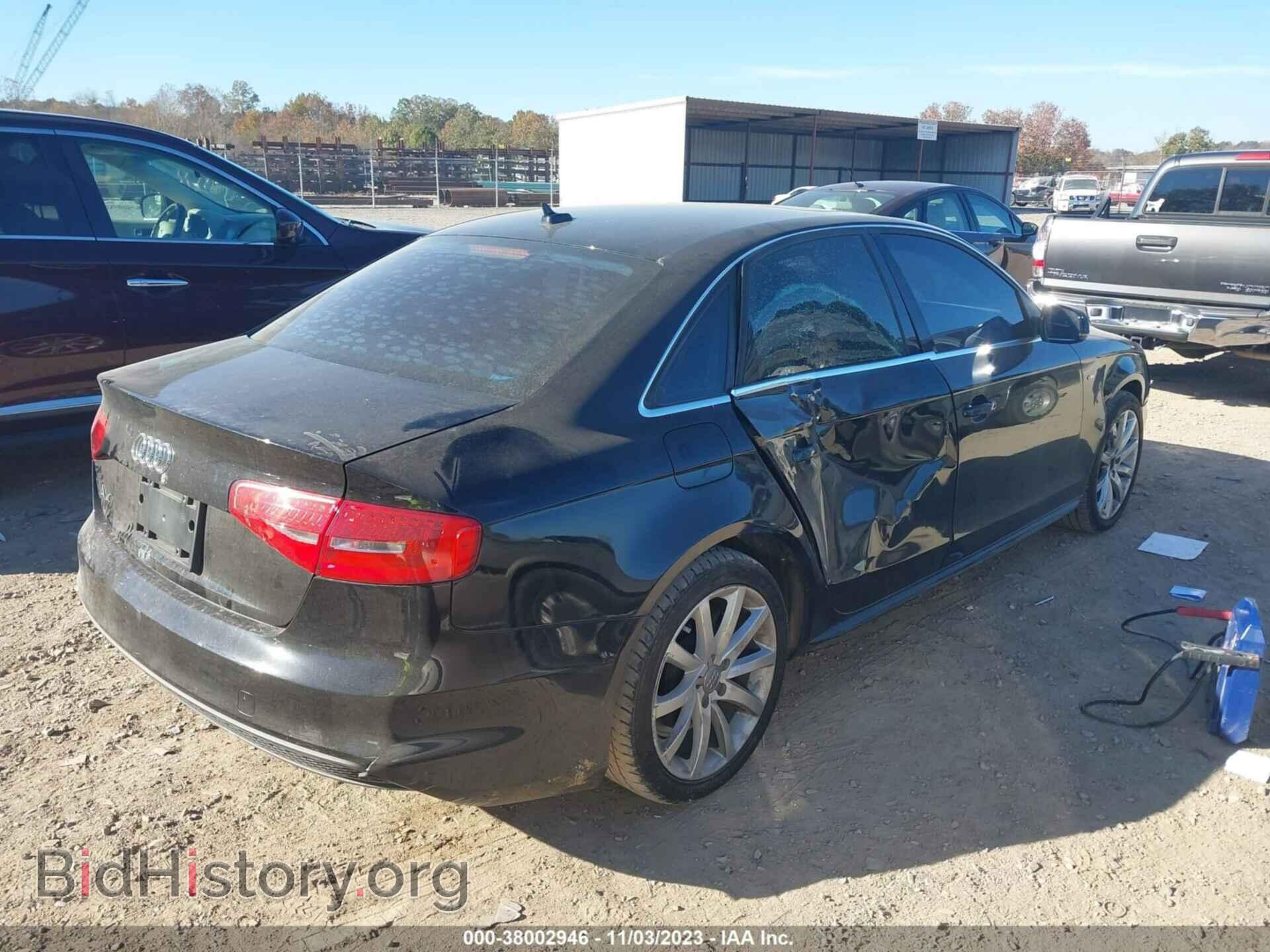 2014 AUDI A4 - VIN: WAUAFAFL4EN034802 - Фото 4