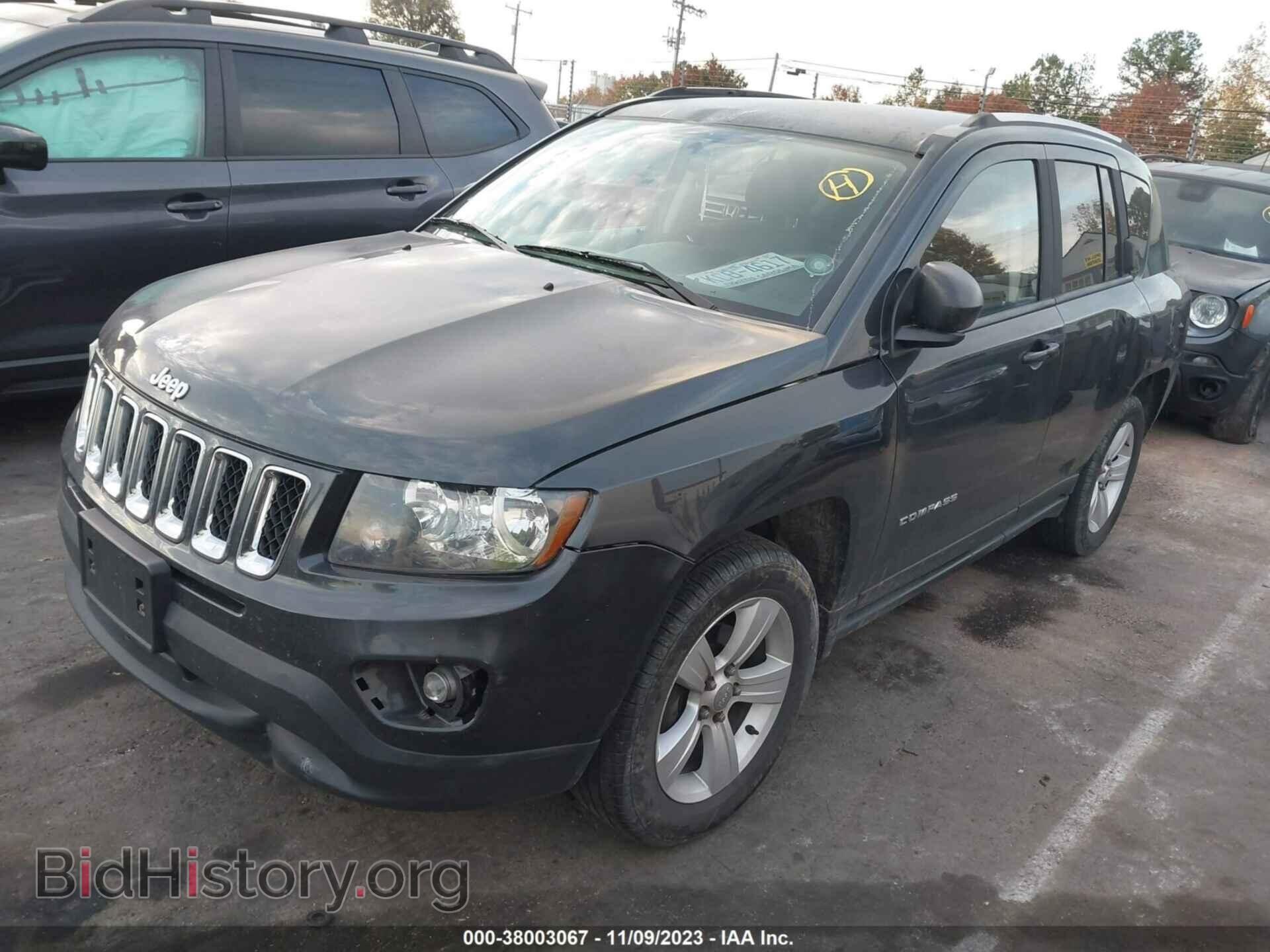 2014 JEEP COMPASS - VIN: 1C4NJDBB6ED567967 - Фото 2