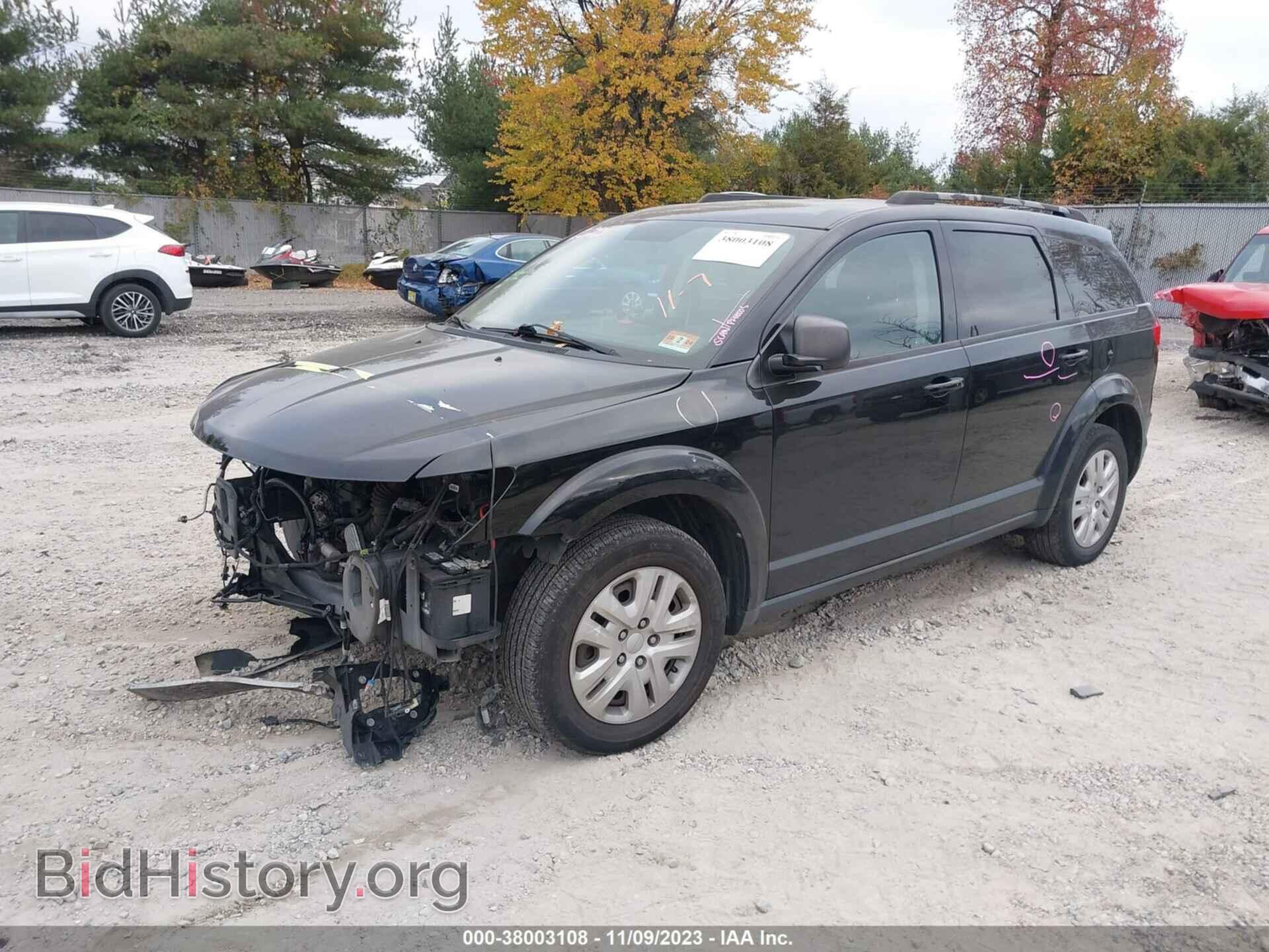 2017 DODGE JOURNEY - VIN: 3C4PDCAB1HT582001 - Фото 2