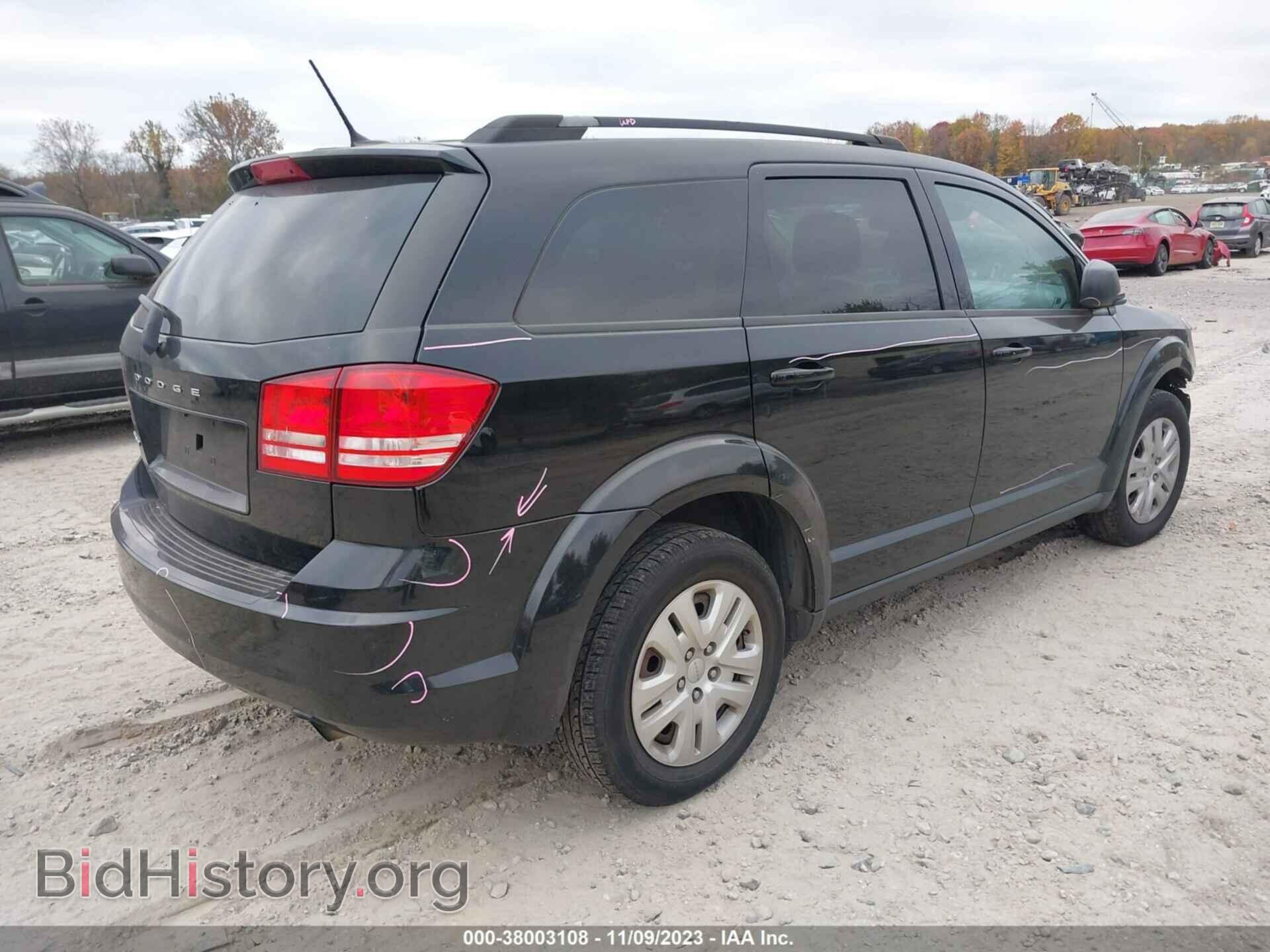 2017 DODGE JOURNEY - VIN: 3C4PDCAB1HT582001 - Фото 4