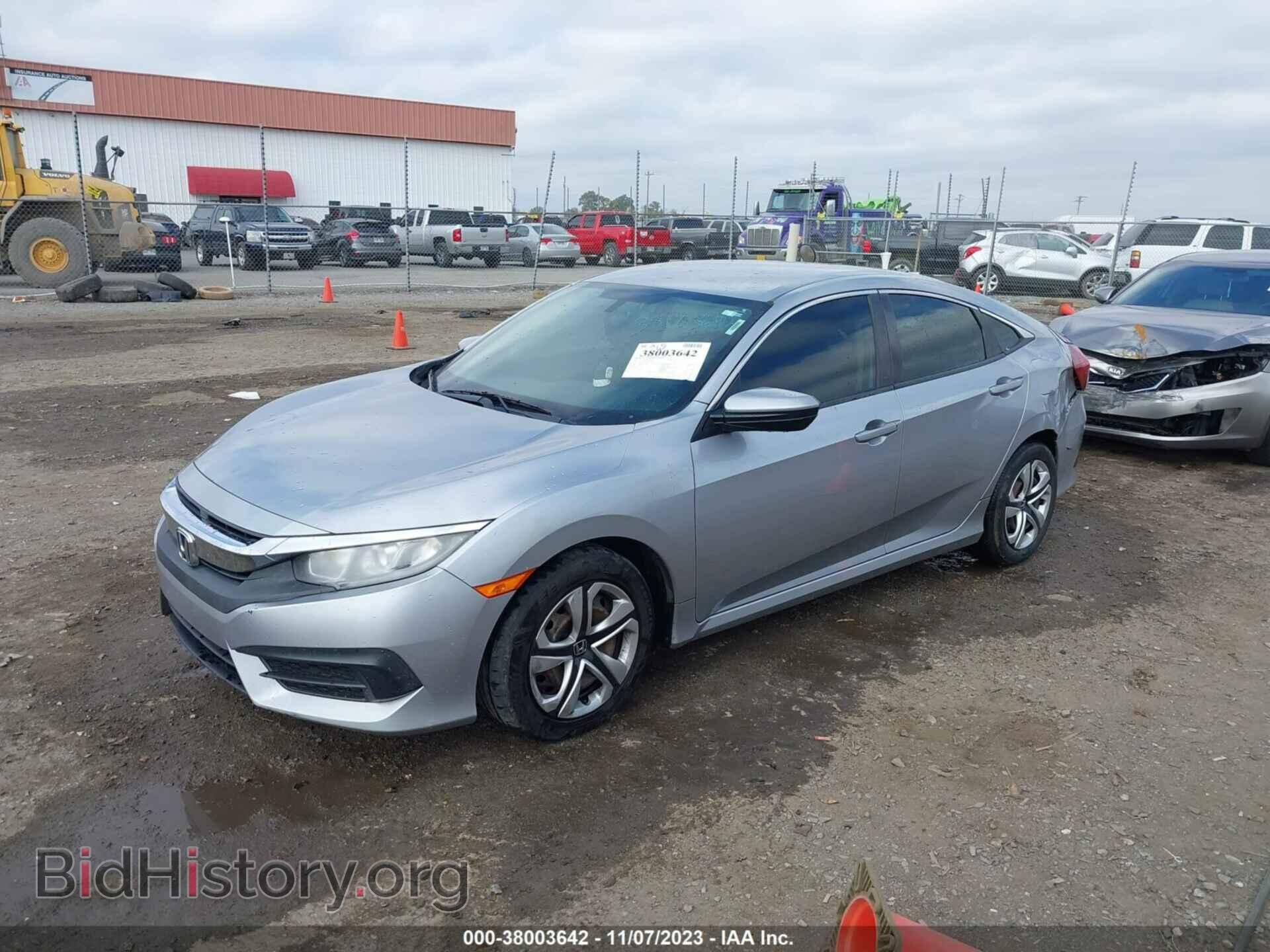 2017 HONDA CIVIC - VIN: 19XFC2F5XHE009095 - Фото 2