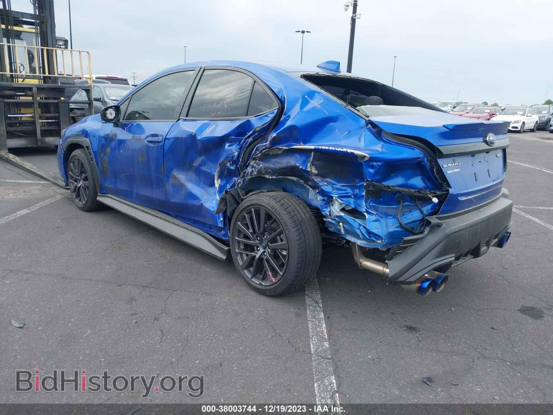 2023 SUBARU WRX - VIN: JF1VBAF65P9802153 - Фото 3