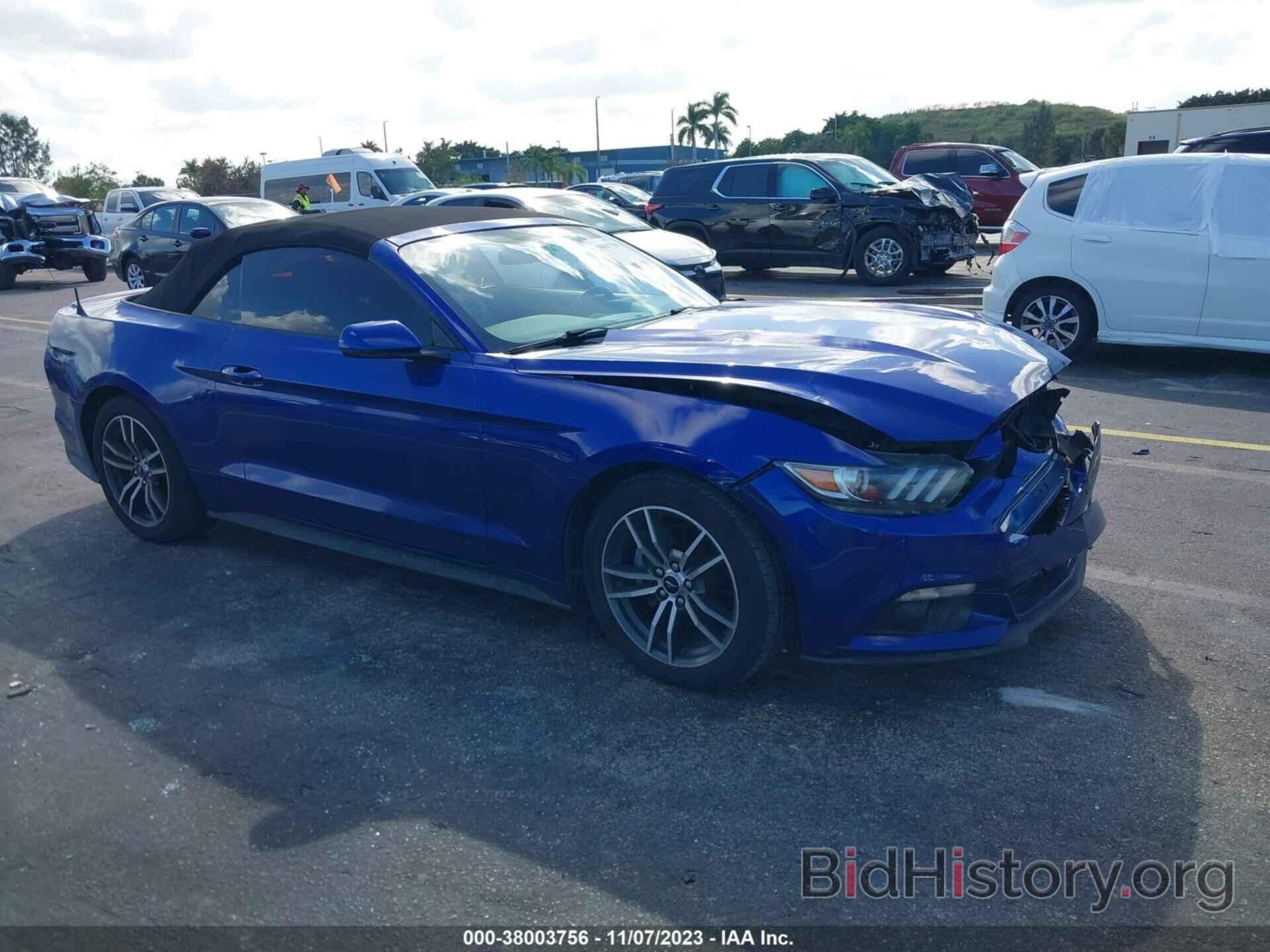 Photo 1FATP8UH9H5292646 - FORD MUSTANG 2017