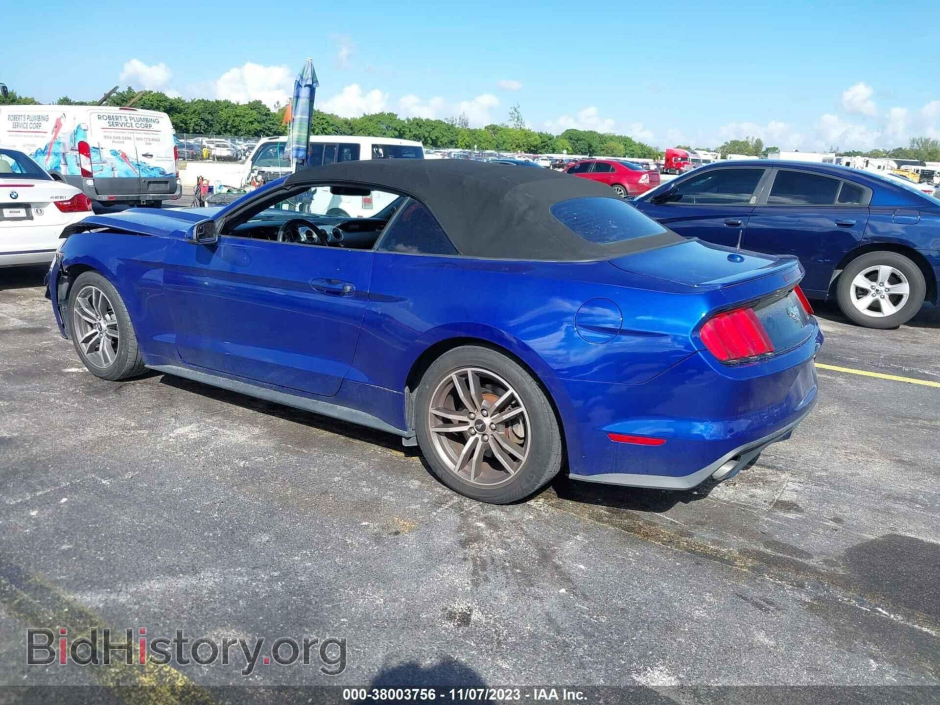 2017 FORD MUSTANG - VIN: 1FATP8UH9H5292646 - Фото 3