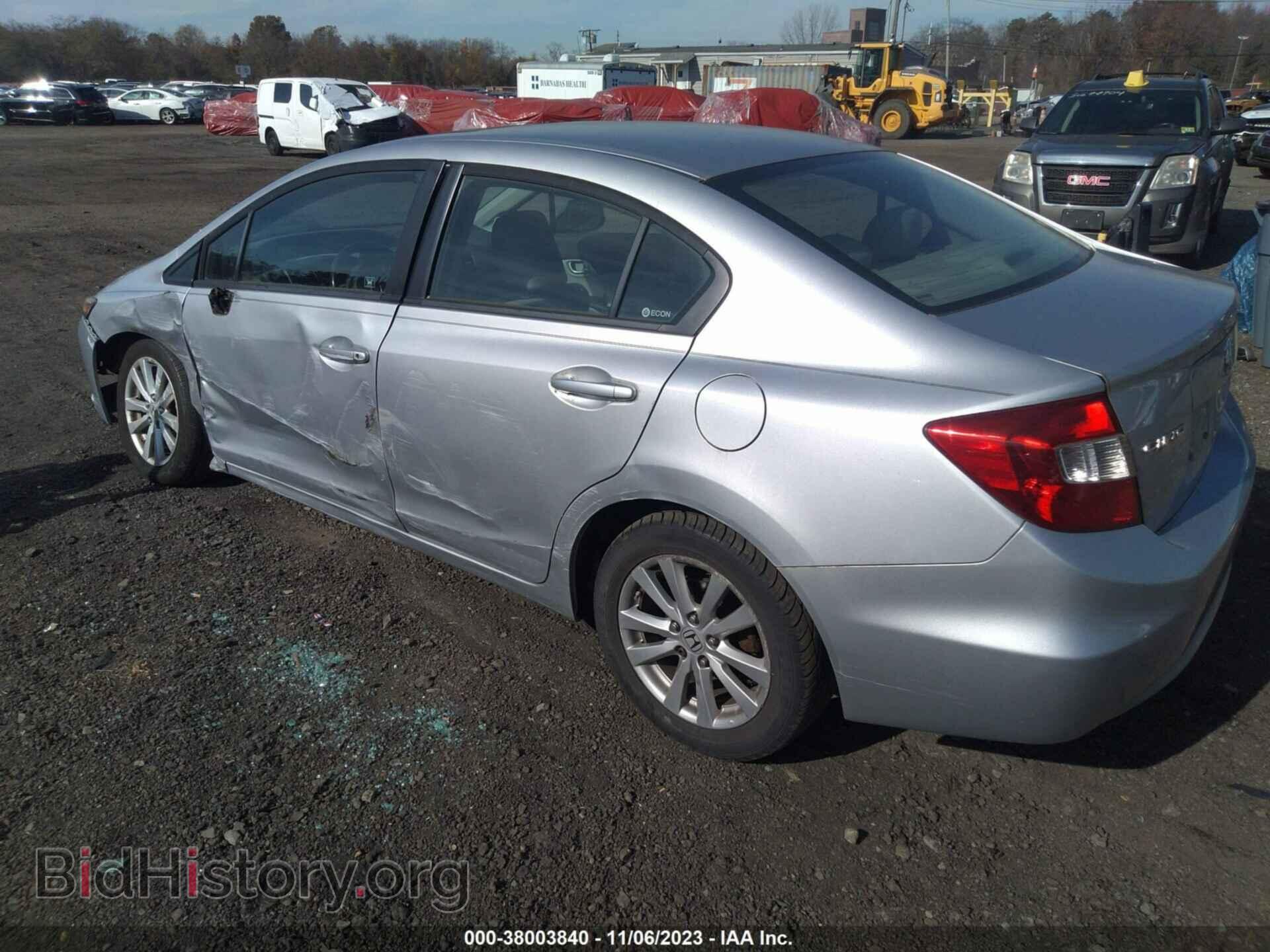 2012 HONDA CIVIC - VIN: 19XFB2F90CE328035 - Фото 3