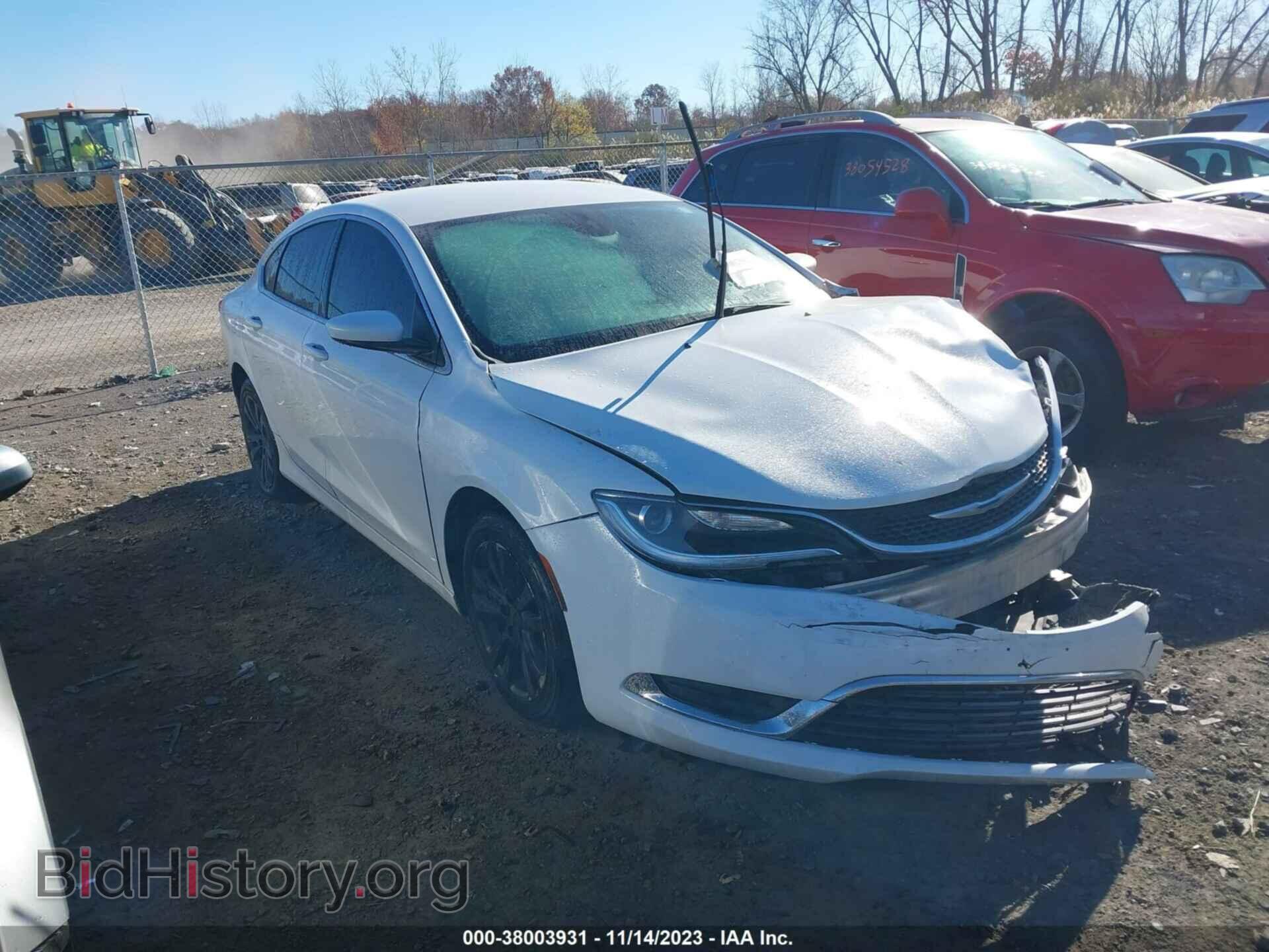Фотография 1C3CCCAB1GN169385 - CHRYSLER 200 2016
