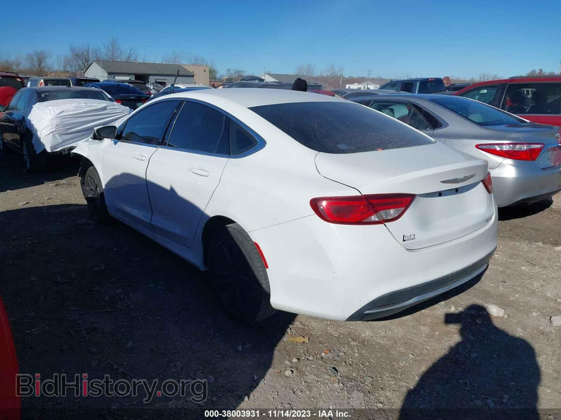 2016 CHRYSLER 200 - VIN: 1C3CCCAB1GN169385 - Photo 3
