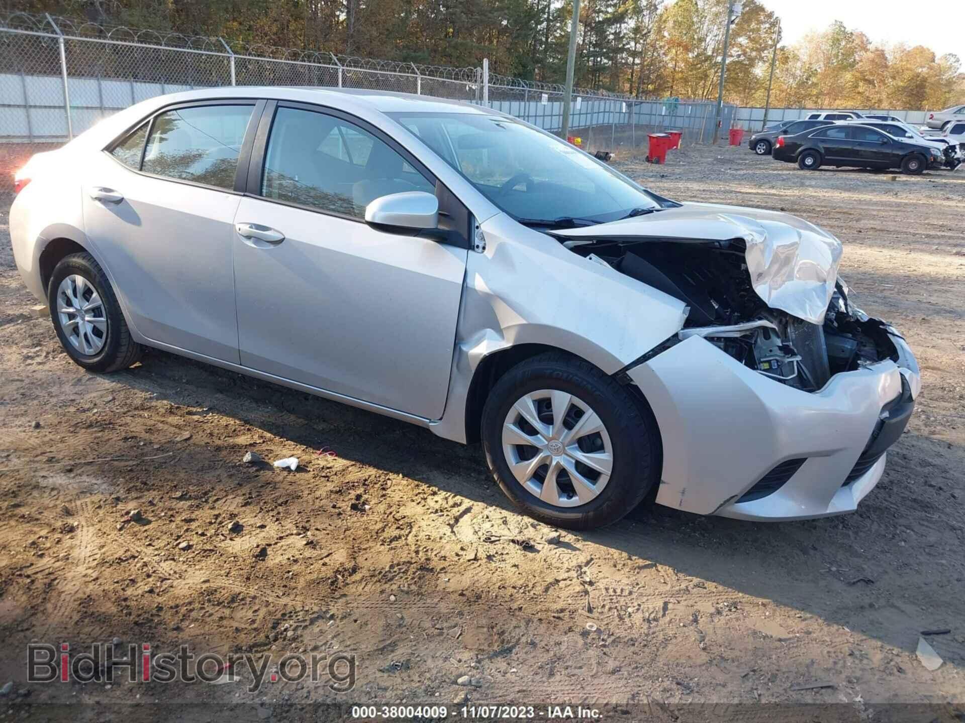 Фотография 2T1BURHE7FC459302 - TOYOTA COROLLA 2015