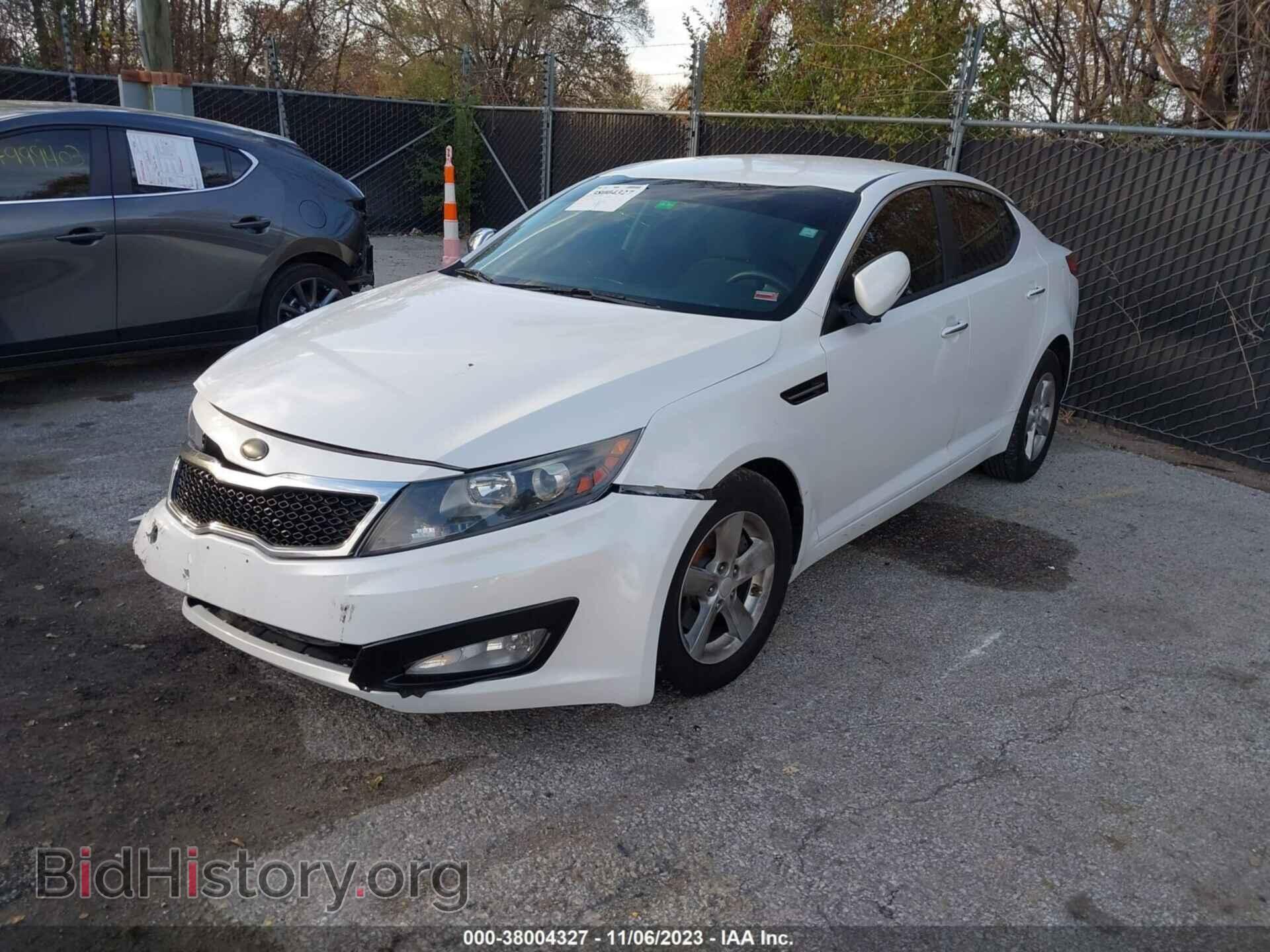 2013 KIA OPTIMA - VIN: KNAGM4A71D5376587 - Фото 2