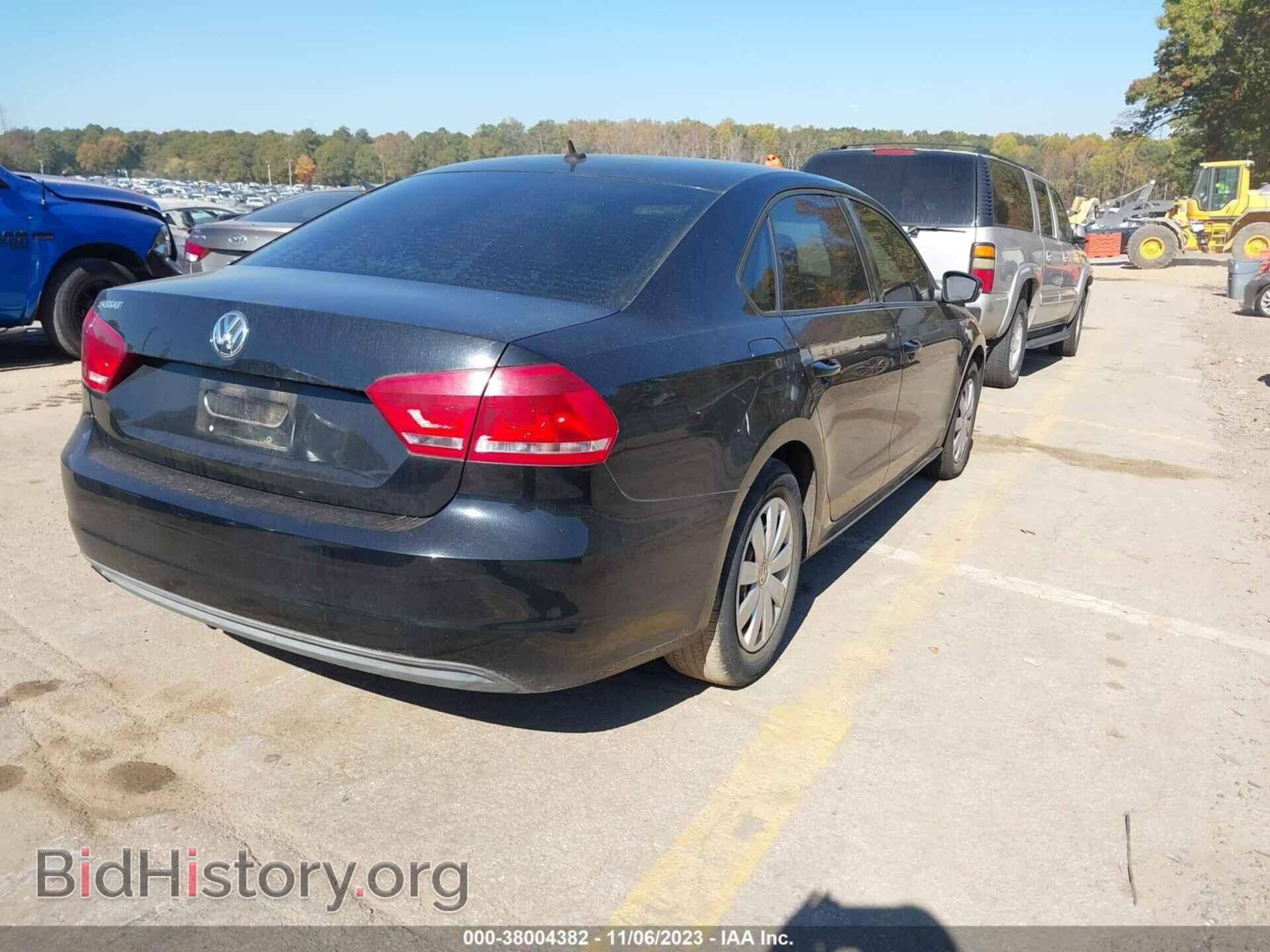 2013 VOLKSWAGEN PASSAT - VIN: 1VWAP7A36DC048573 - Фото 4