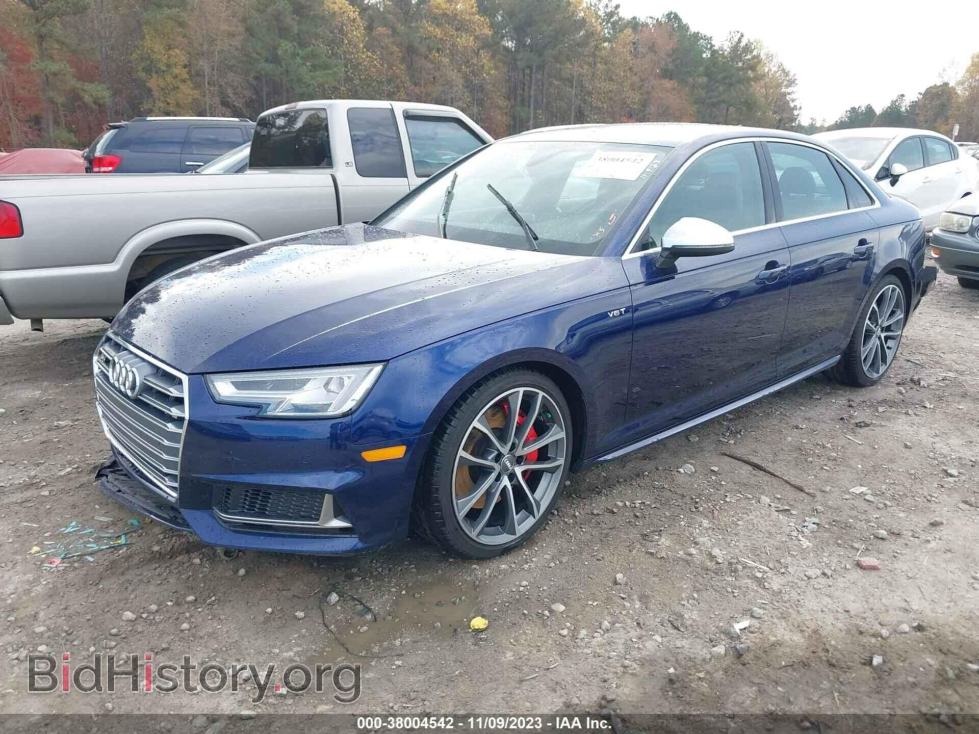 2018 AUDI S4 - VIN: WAUB4AF44JA116162 - Photo 2