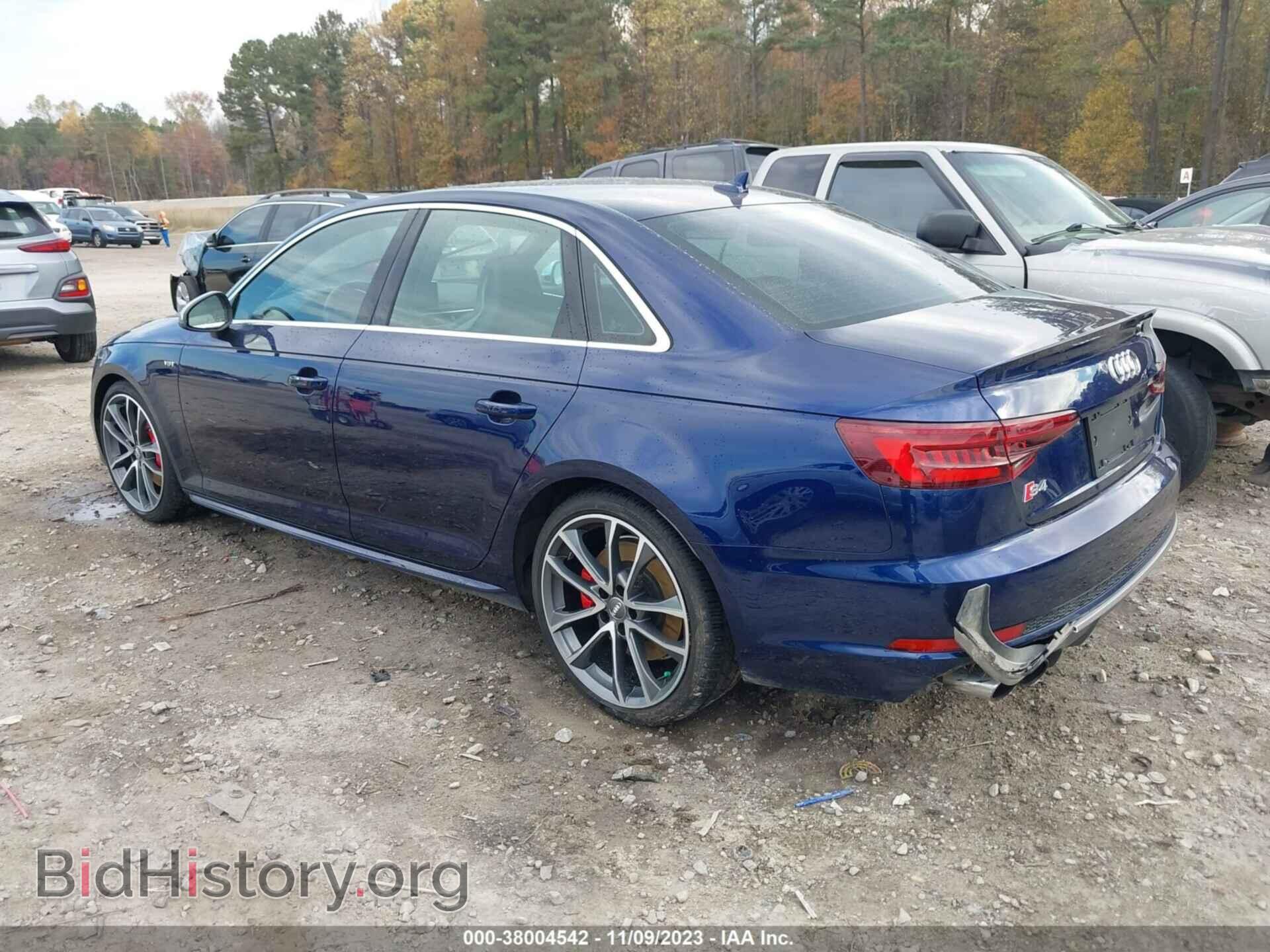 2018 AUDI S4 - VIN: WAUB4AF44JA116162 - Photo 3