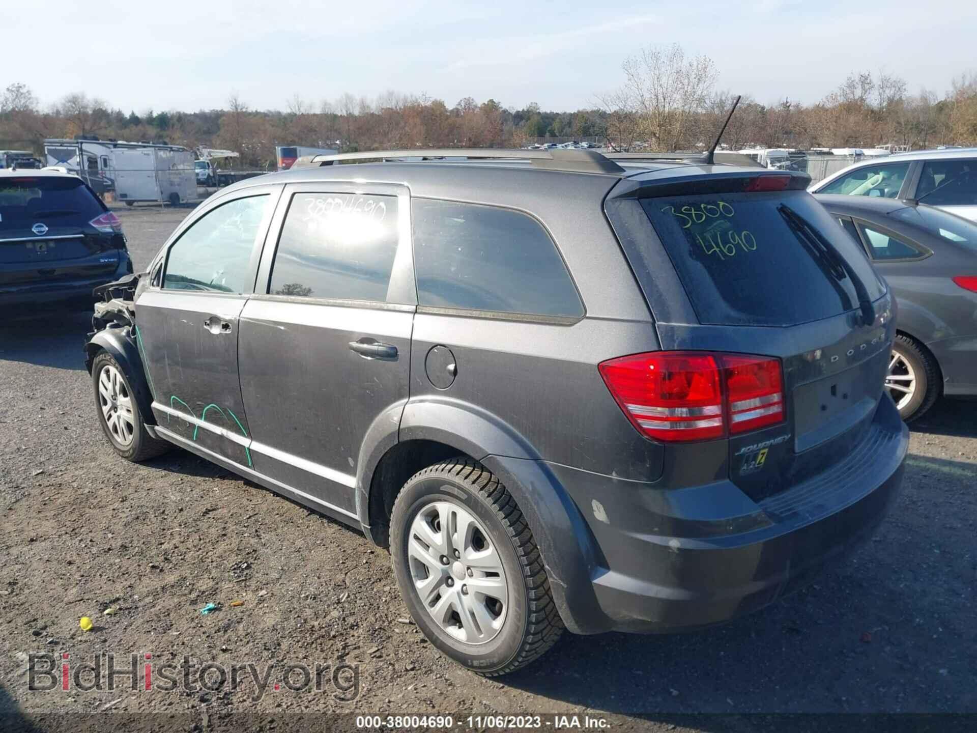 2016 DODGE JOURNEY - VIN: 3C4PDCAB4GT178379 - Фото 3