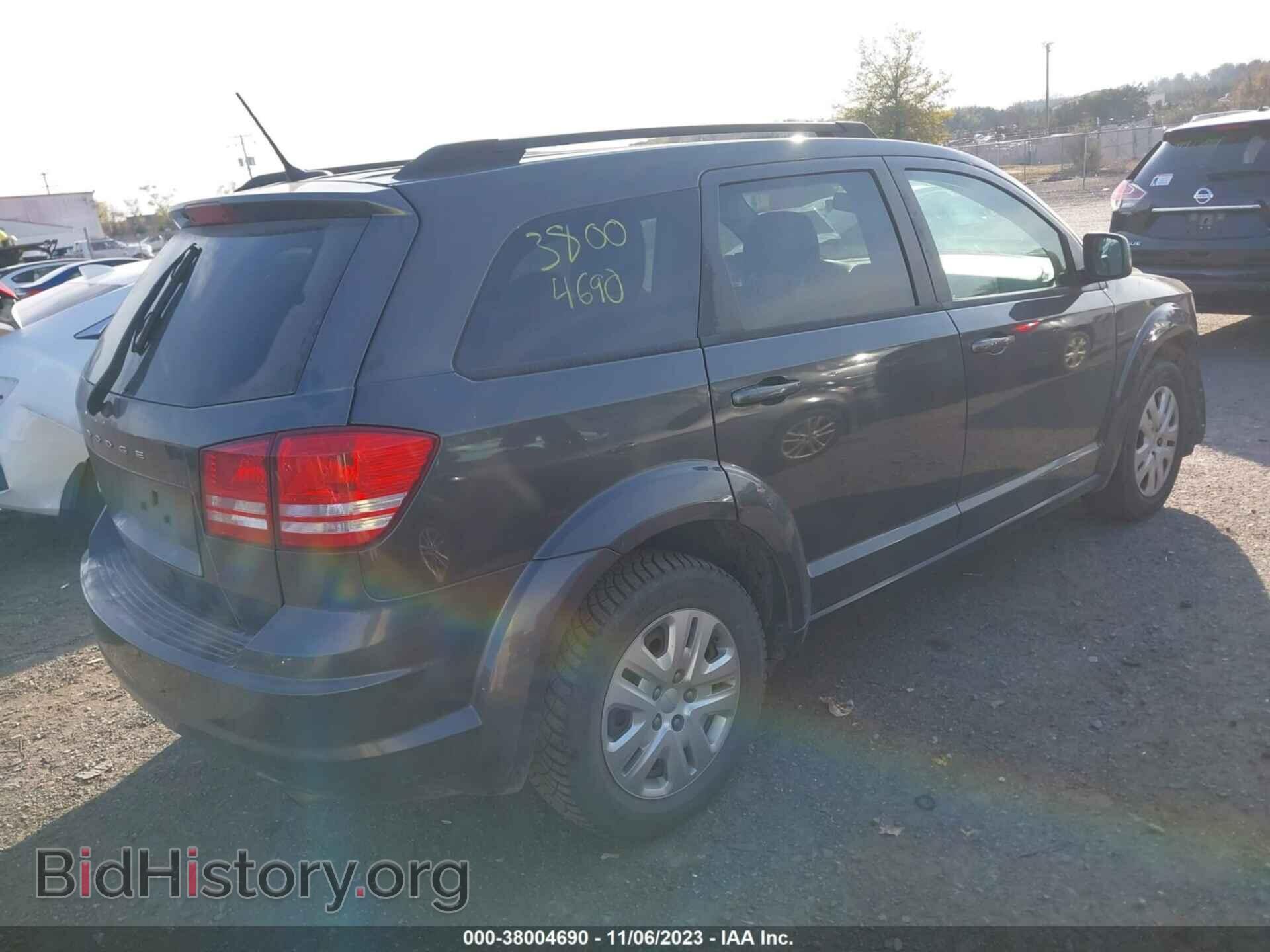 2016 DODGE JOURNEY - VIN: 3C4PDCAB4GT178379 - Фото 4