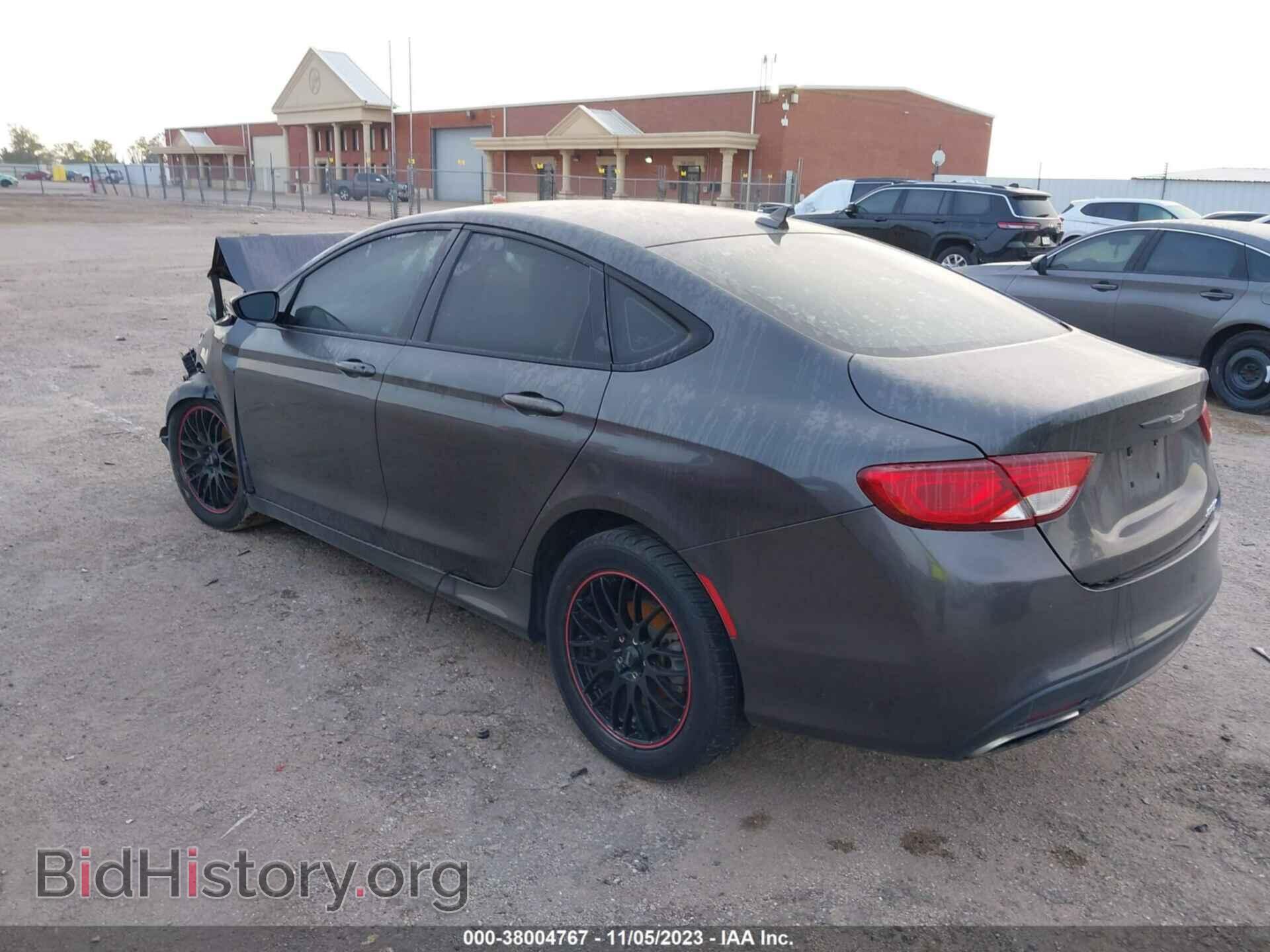 2015 CHRYSLER 200 - VIN: 1C3CCCBBXFN538659 - Фото 3