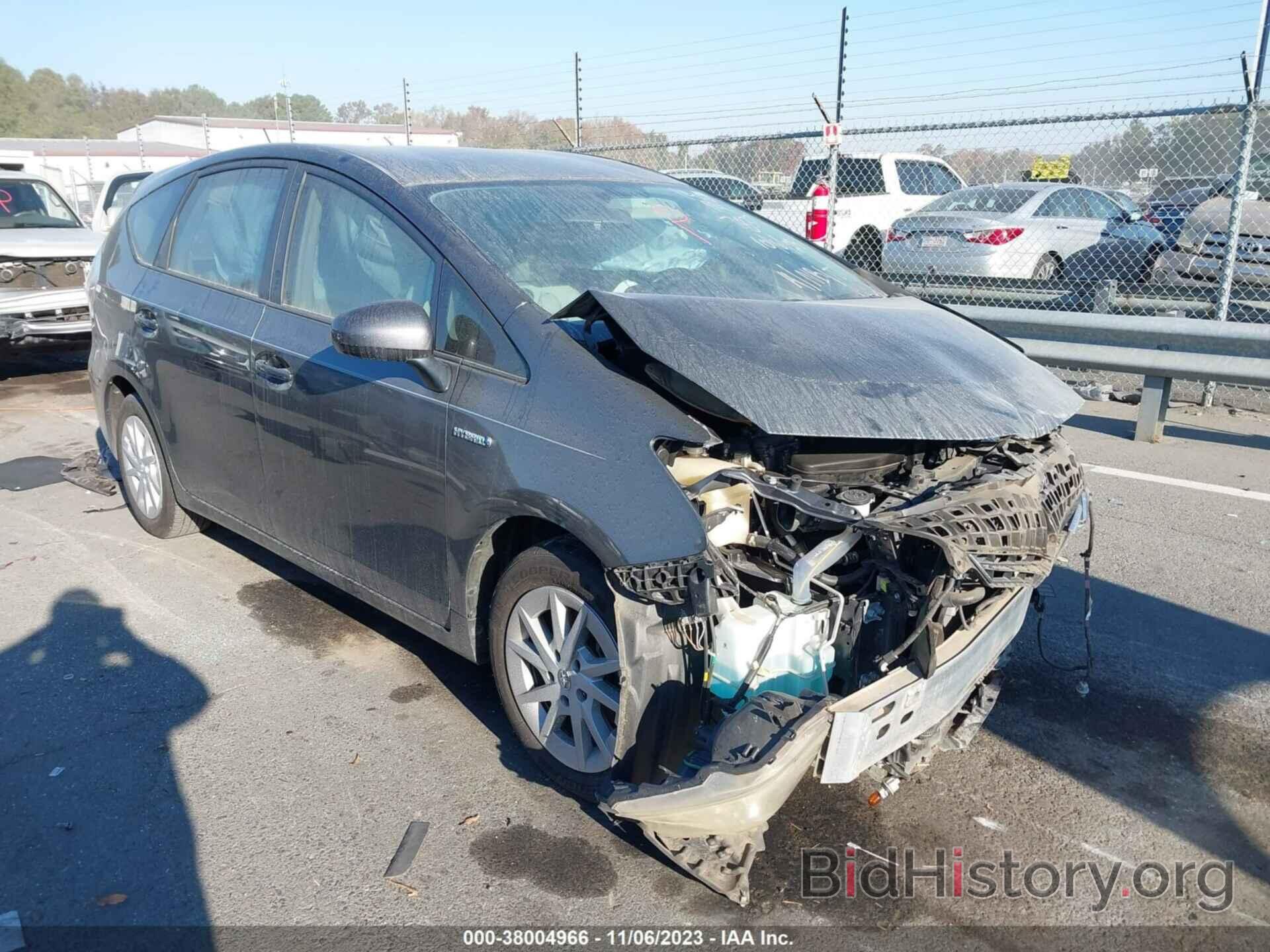 Photo JTDZN3EU1C3117837 - TOYOTA PRIUS V 2012