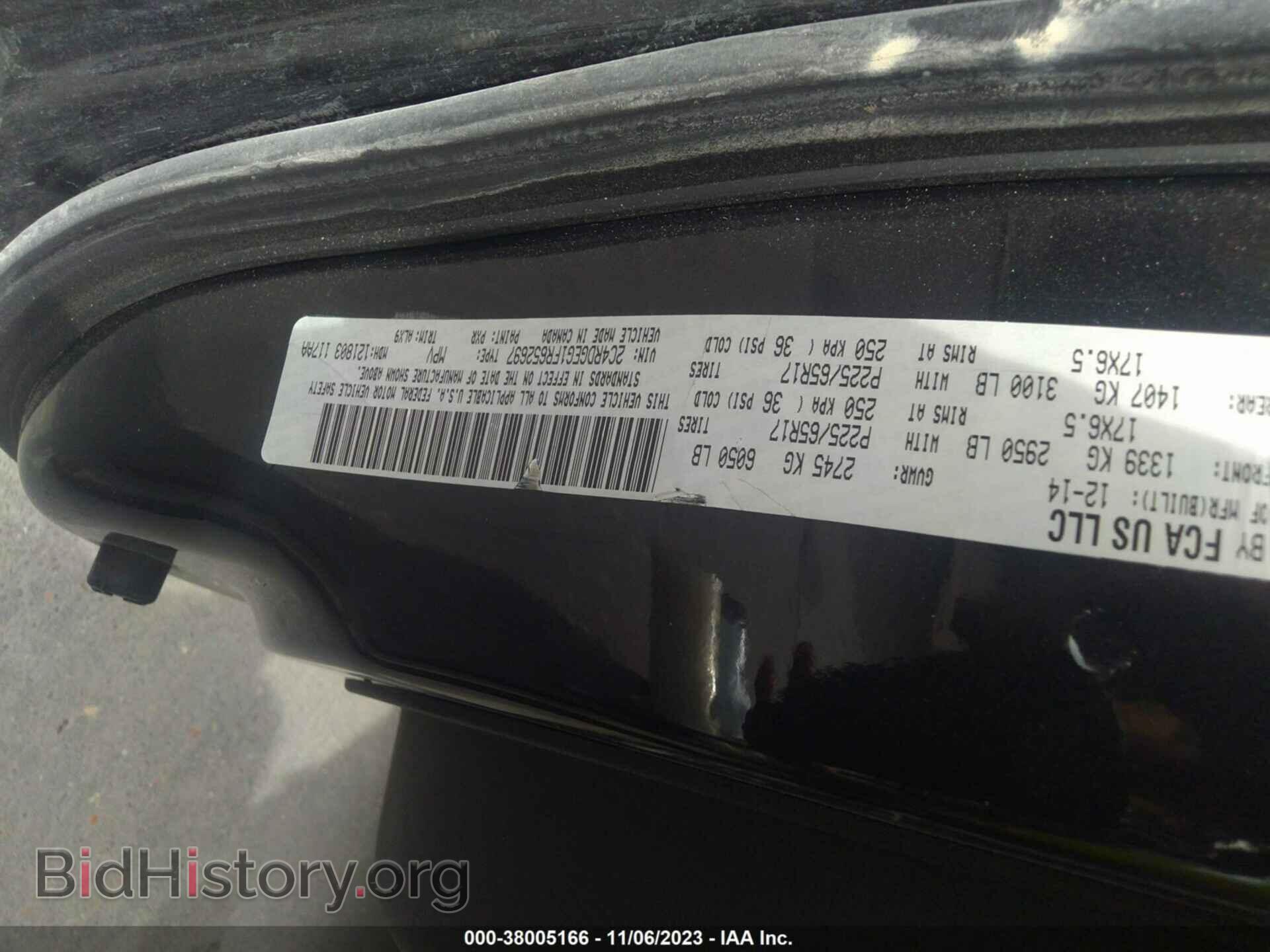 2015 DODGE GRAND CARAVAN - VIN: 2C4RDGEG1FR652697 - Фото 9