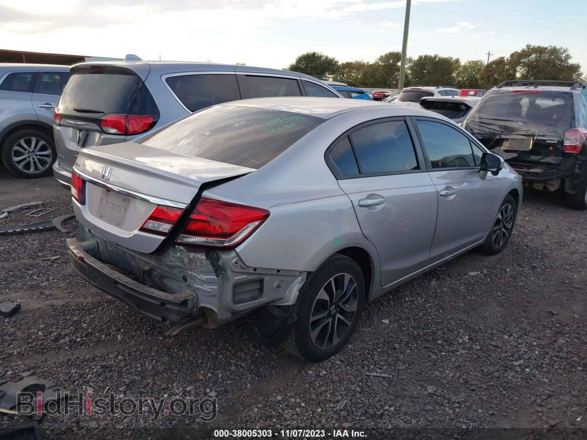 2014 HONDA CIVIC - VIN: 19XFB2F87EE040216 - Фото 4