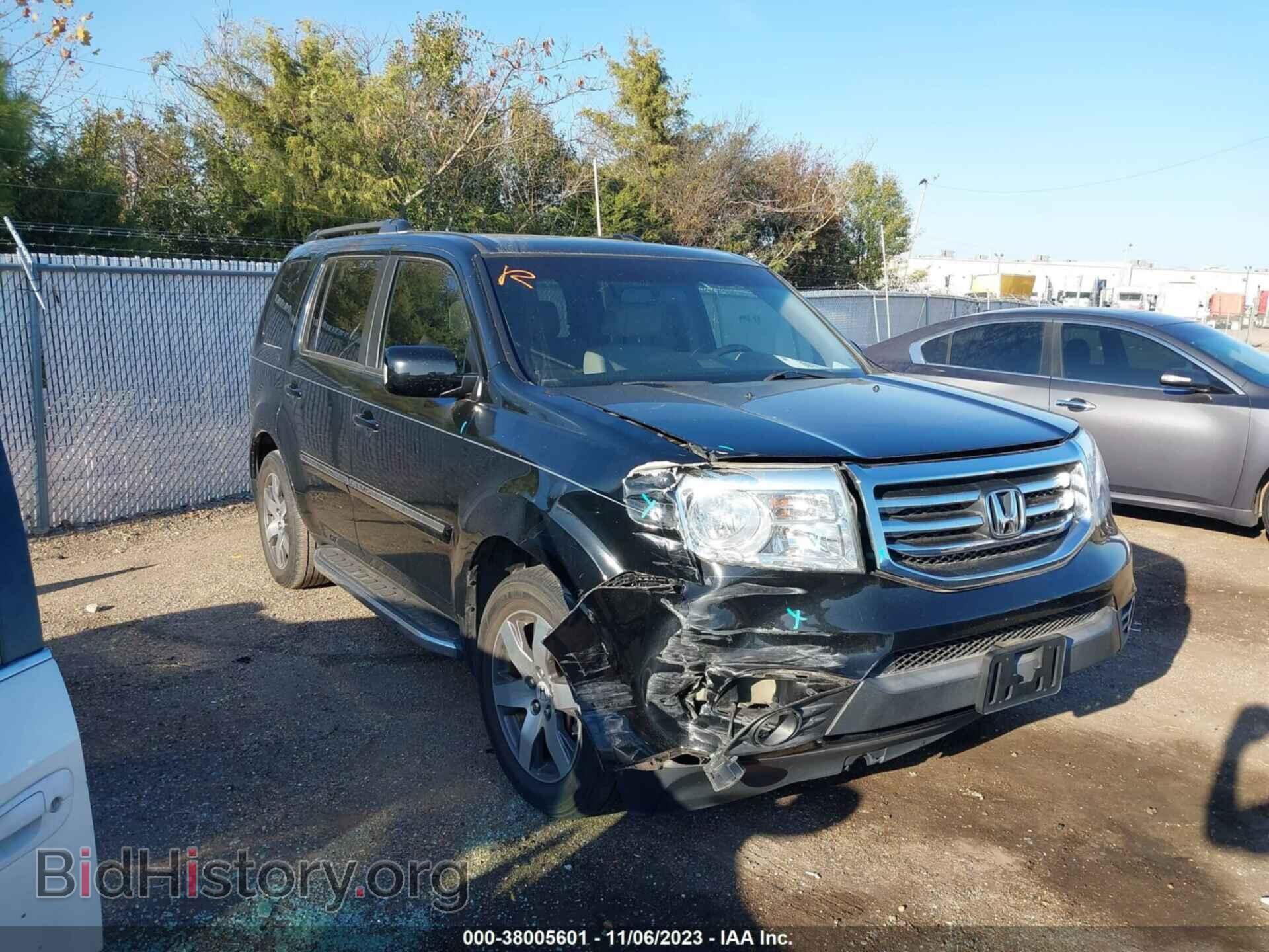 Фотография 5FNYF3H97CB035338 - HONDA PILOT 2012