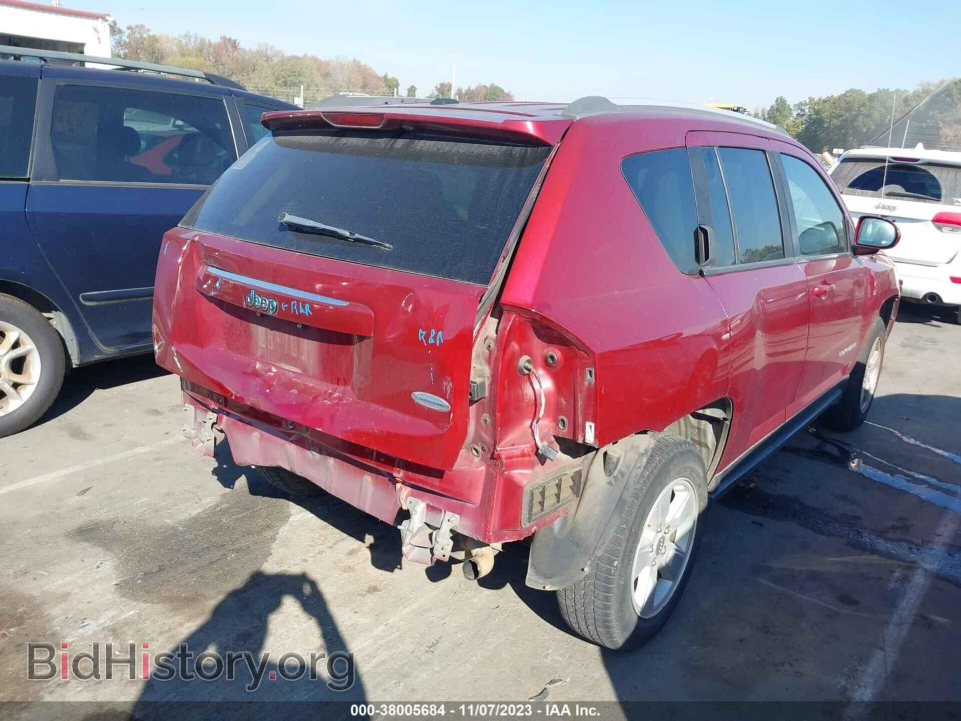 2017 JEEP COMPASS - VIN: 1C4NJCEB1HD182617 - Фото 4