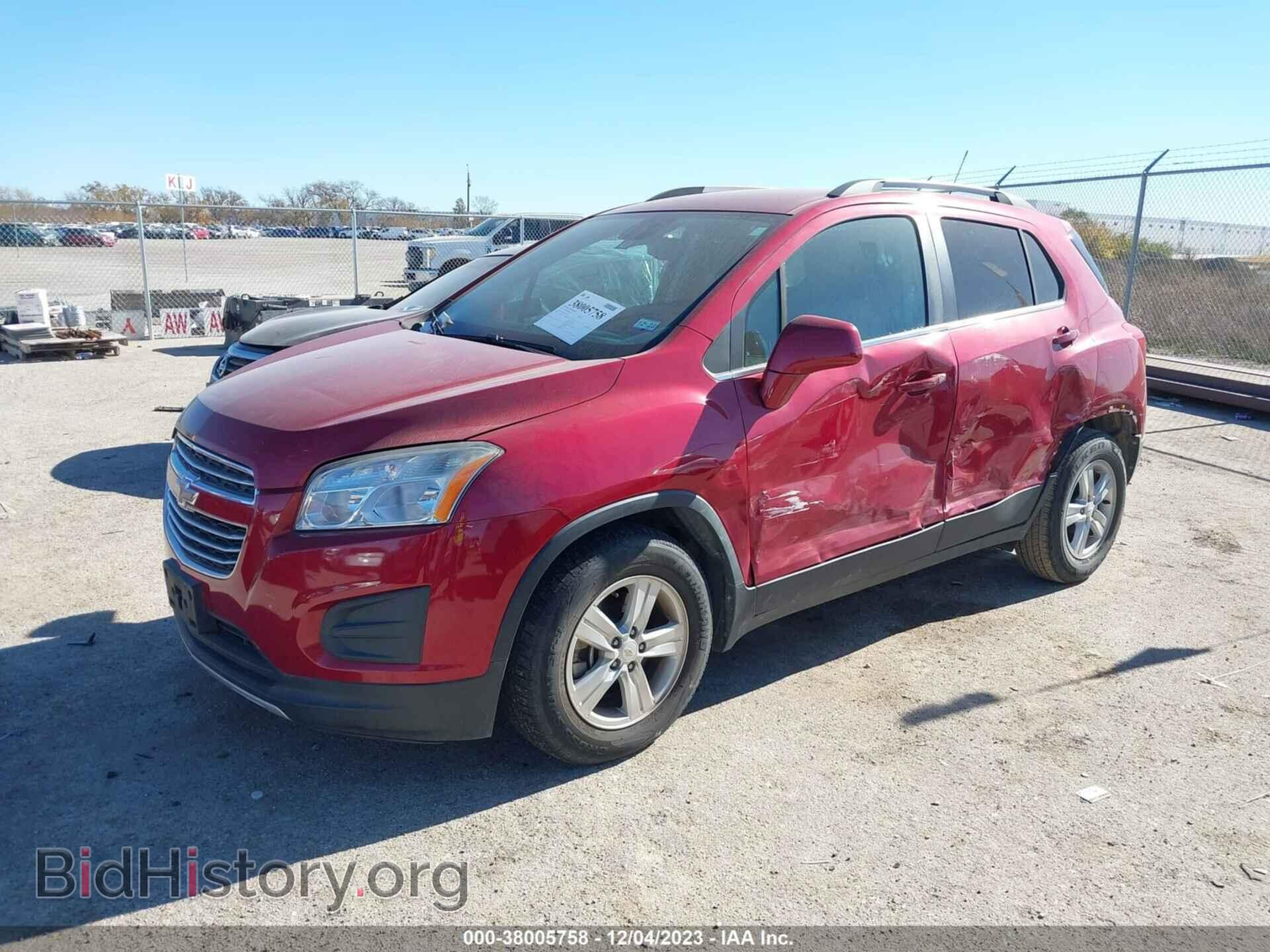 2015 CHEVROLET TRAX - VIN: KL7CJLSBXFB057875 - Фото 2