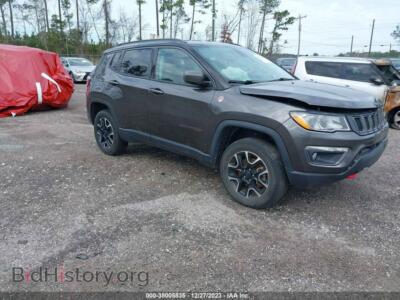 2020 Jeep COMPASS Trailhawk 4X4, серый — VIN 3C4NJDDB1LT167058, IAAI