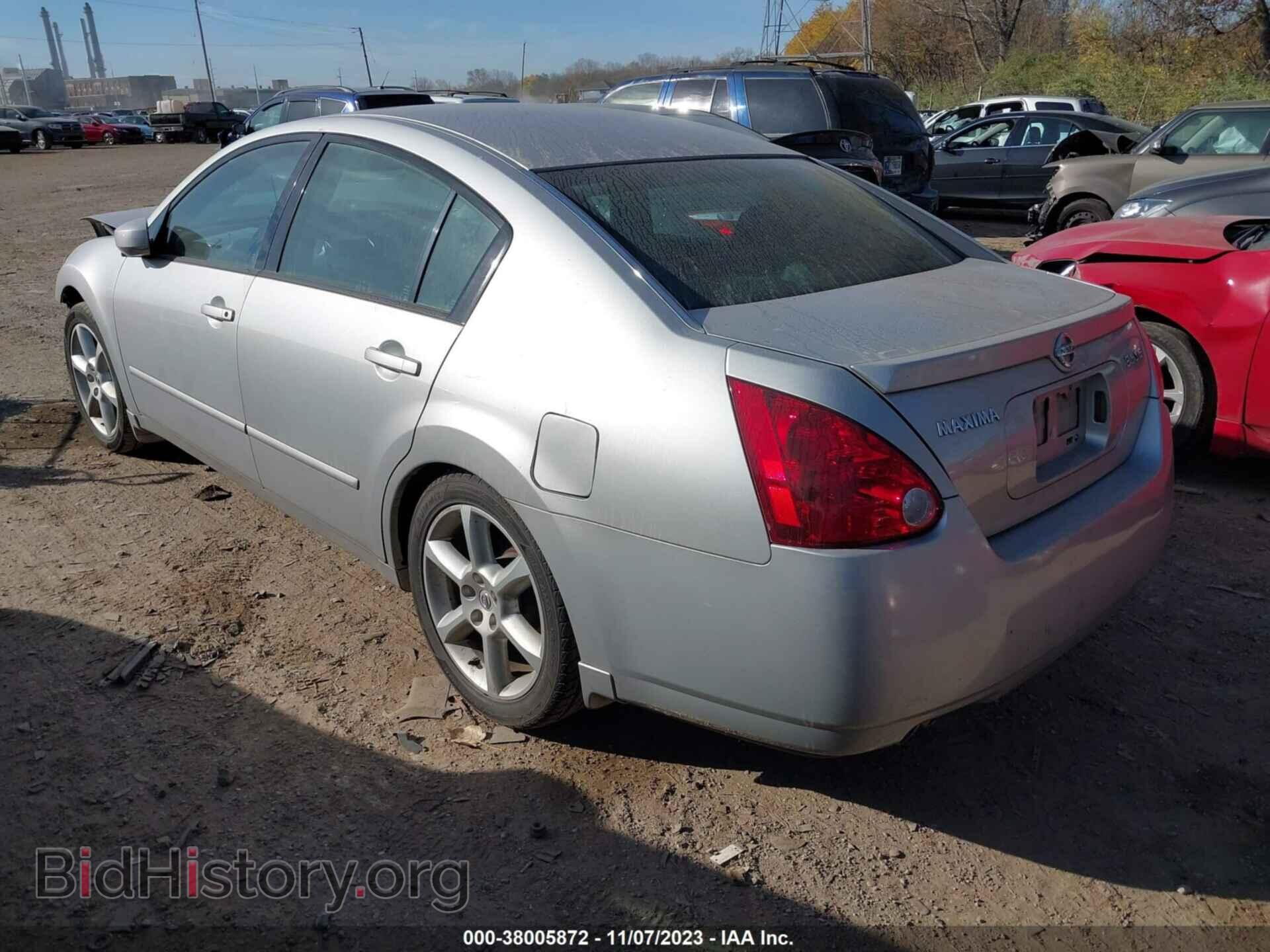 2006 NISSAN MAXIMA - VIN: 1N4BA41E16C803629 - Фото 3