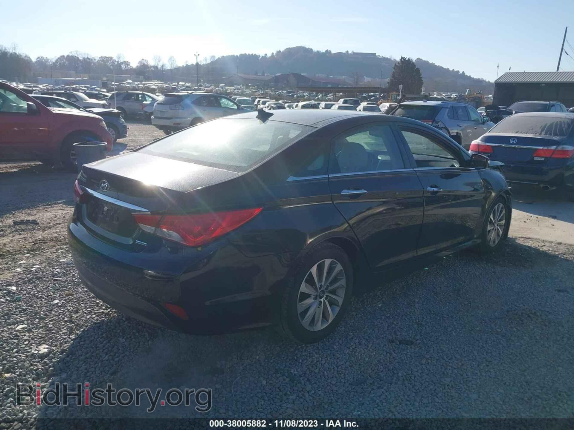 2014 HYUNDAI SONATA - VIN: 5NPEC4AC6EH944909 - Фото 4