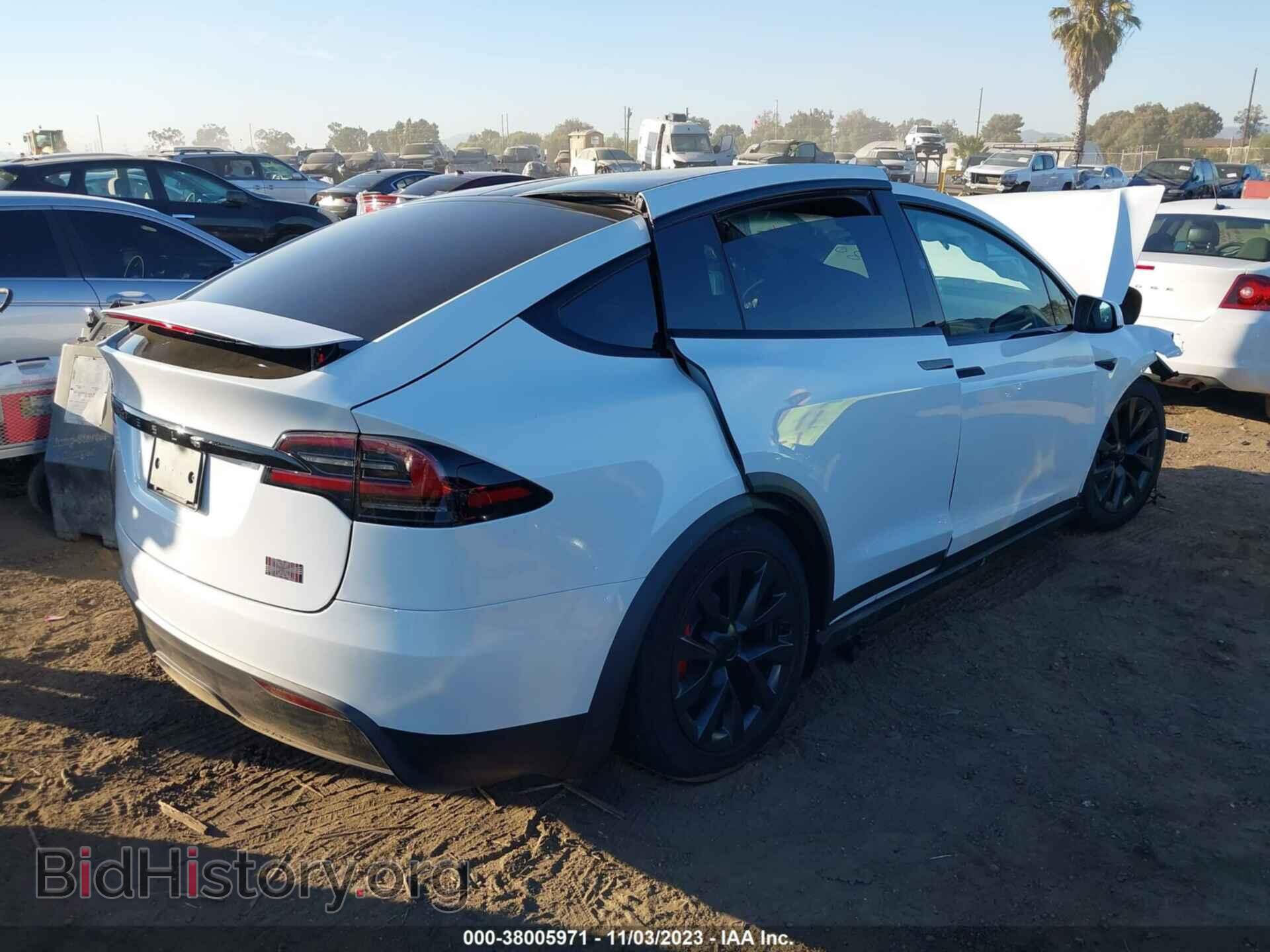 2023 TESLA MODEL X - VIN: 7SAXCBE64PF418445 - Фото 4