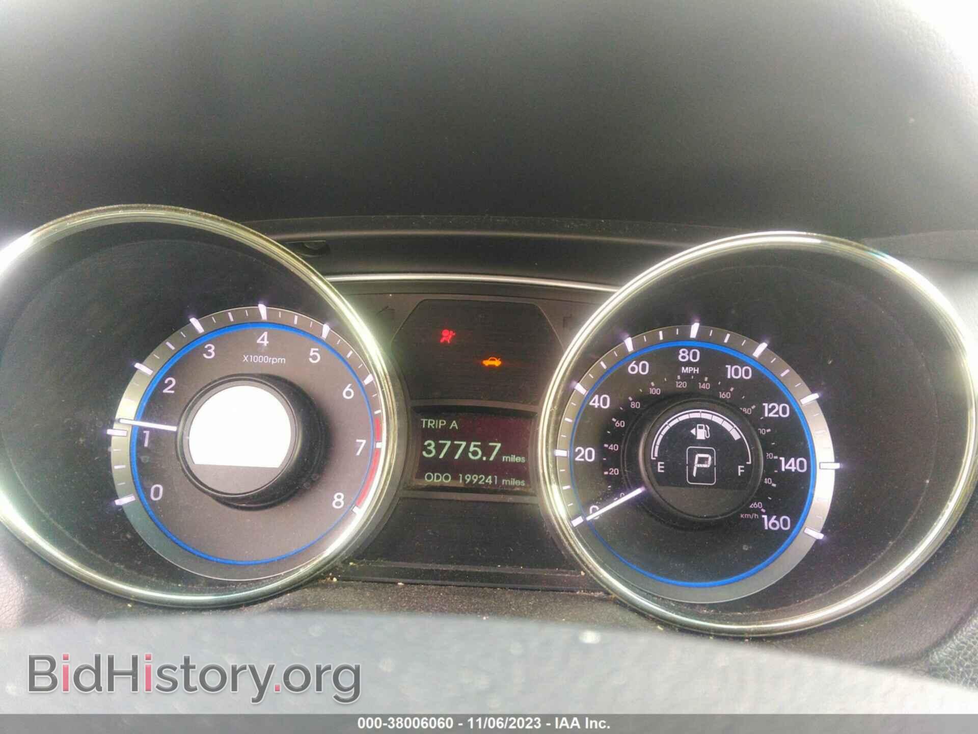 2012 HYUNDAI SONATA - VIN: 5NPEB4AC1CH454927 - Фото 7