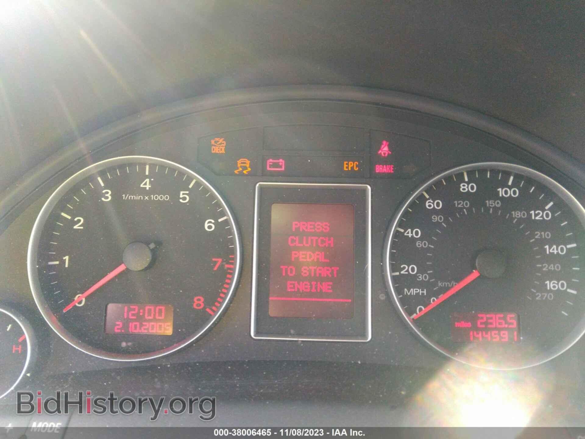 2006 AUDI A4 - VIN: WAUDF78E76A146579 - Фото 7