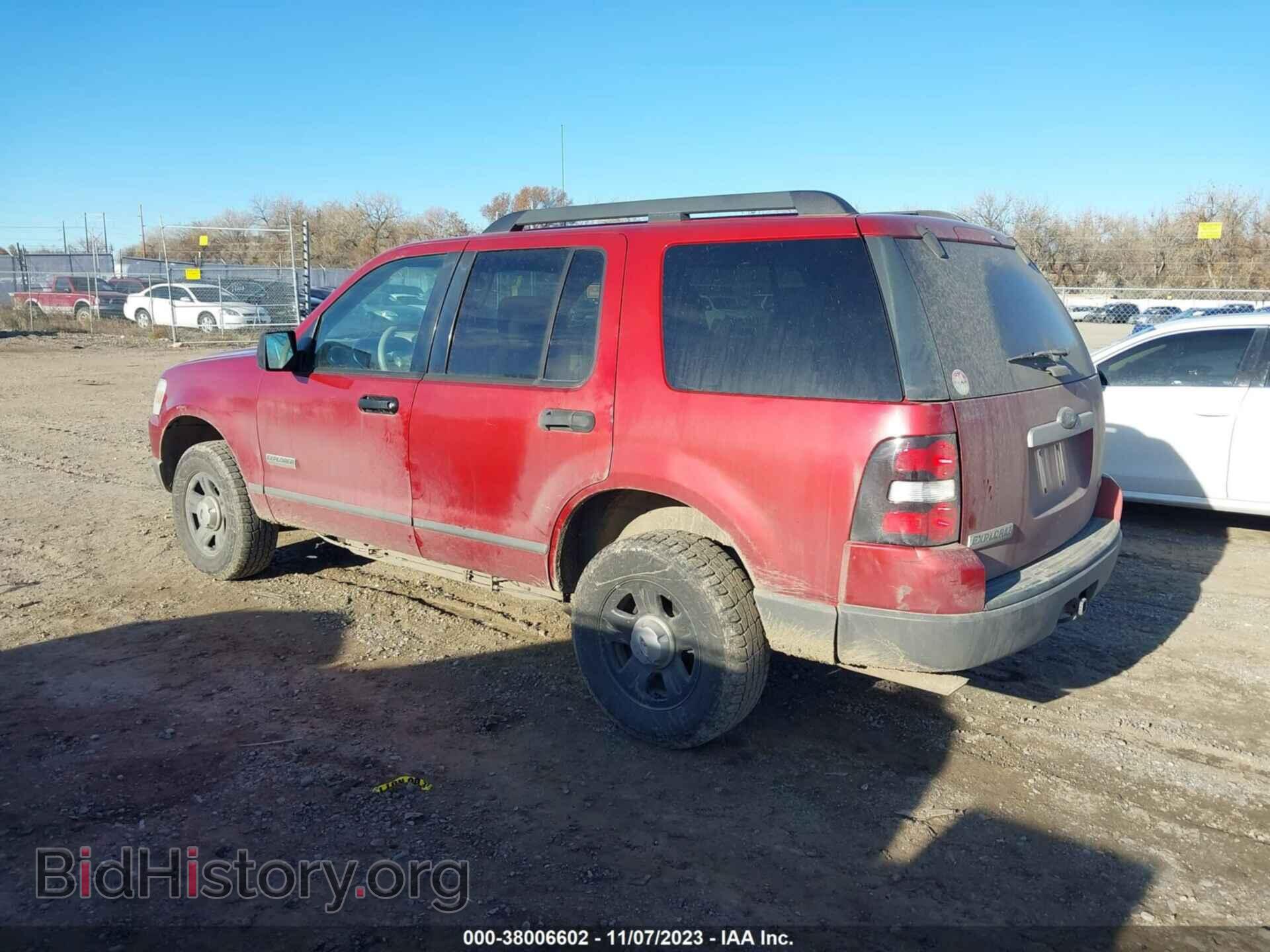 2006 FORD EXPLORER - VIN: 1FMEU72E76UA81278 - Photo 3