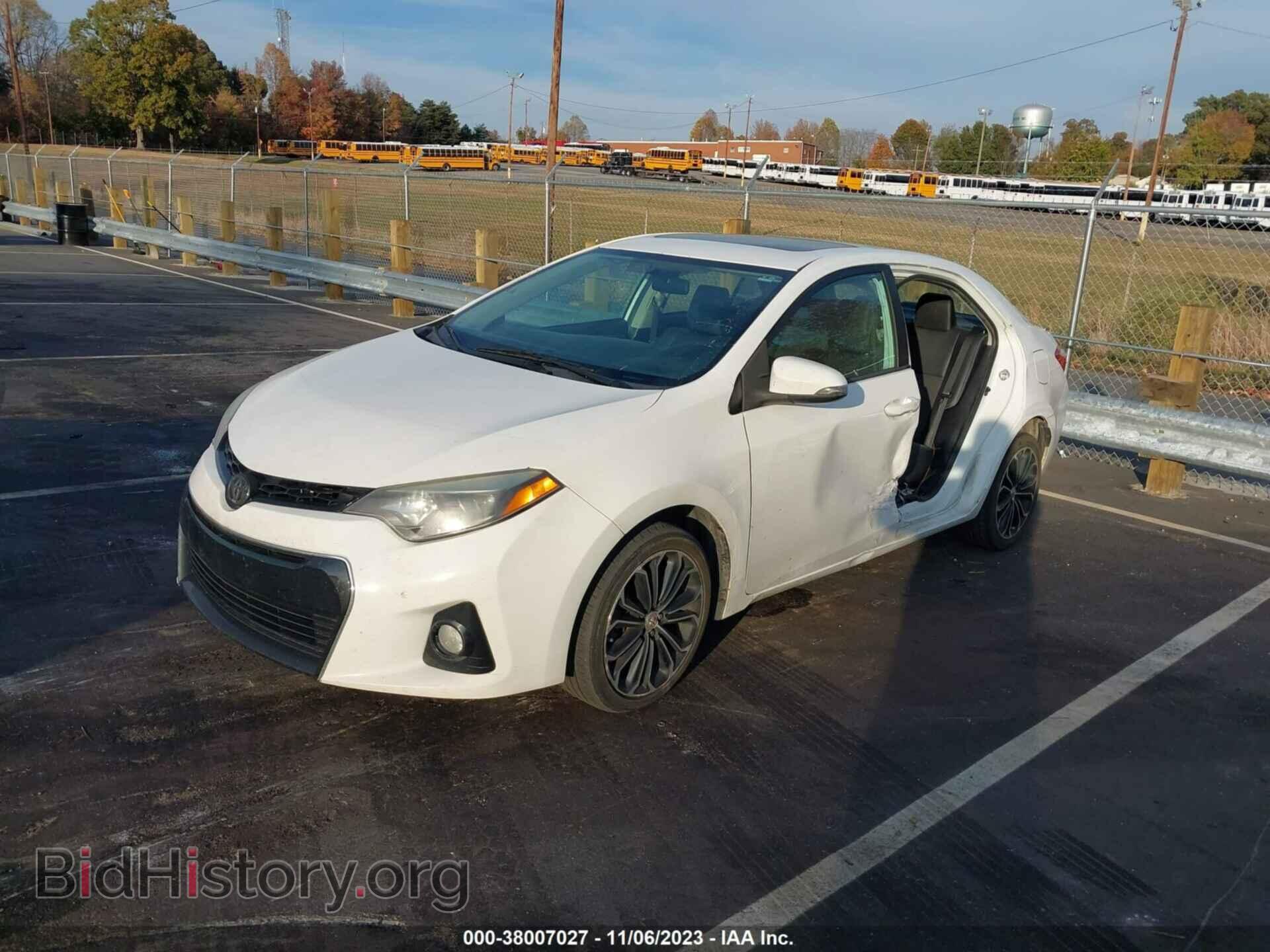 2015 TOYOTA COROLLA - VIN: 2T1BURHE6FC337207 - Фото 2