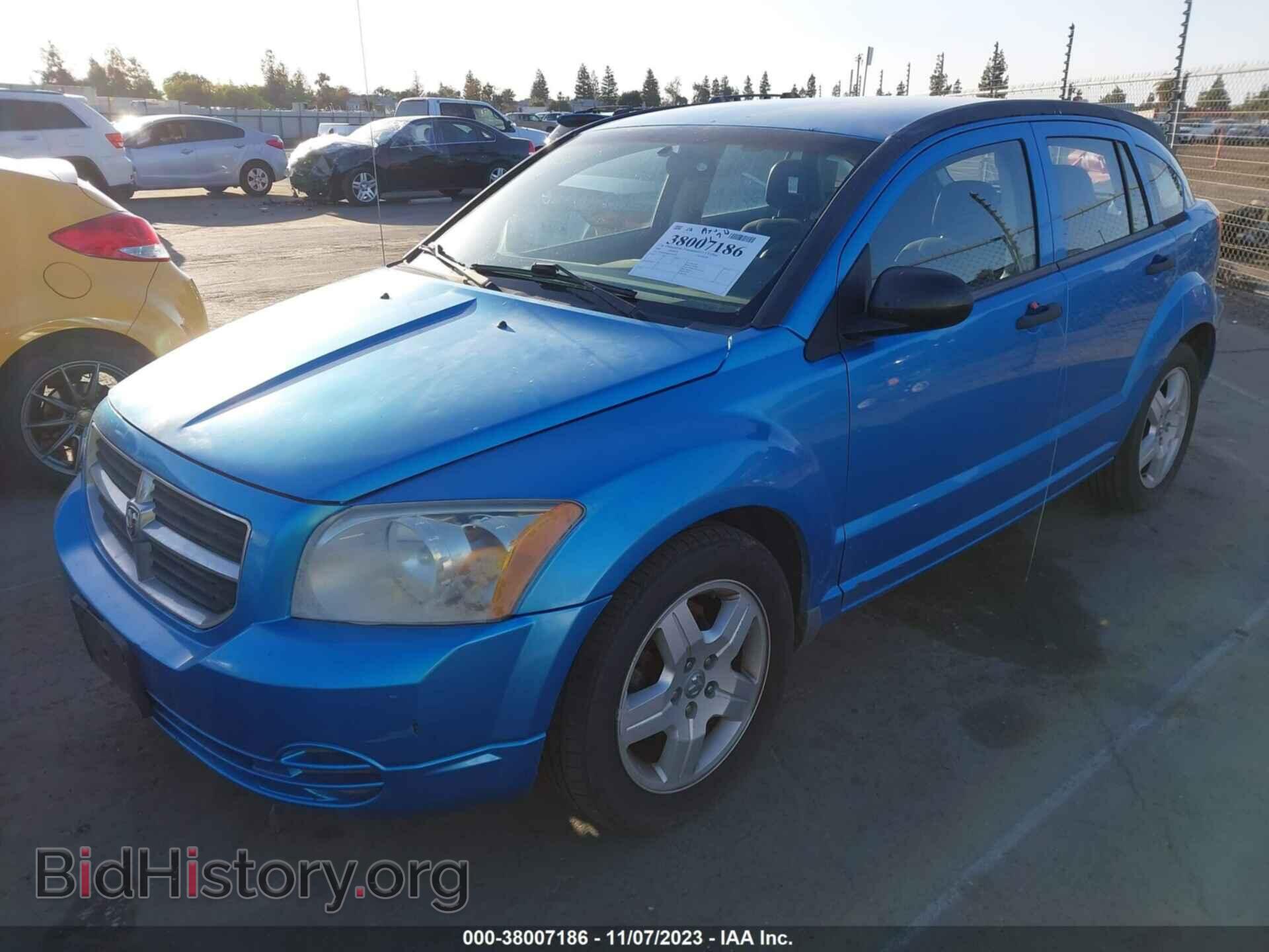 2008 DODGE CALIBER - VIN: 1B3HB28B28D733025 - Фото 2