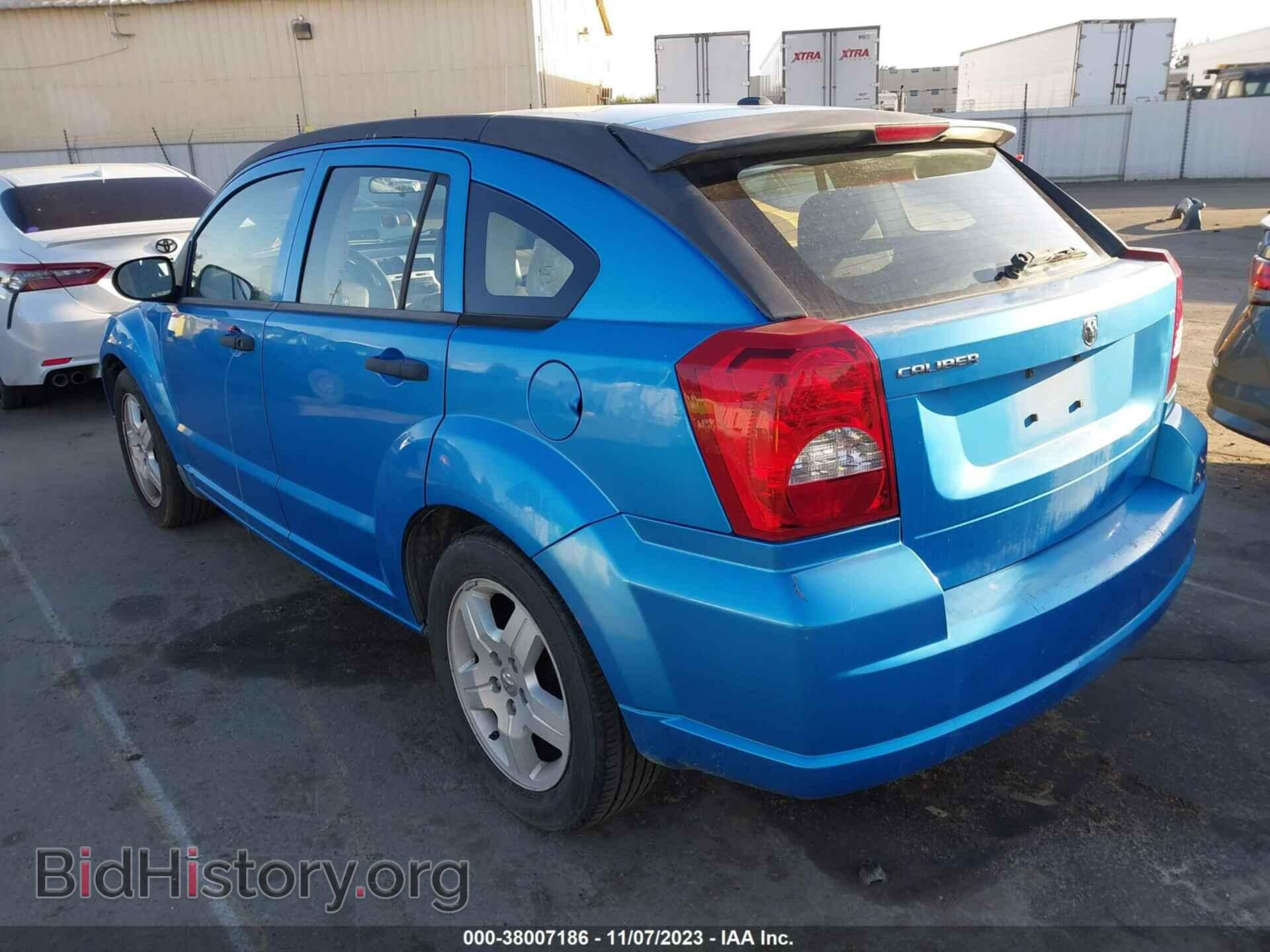 2008 DODGE CALIBER - VIN: 1B3HB28B28D733025 - Фото 3