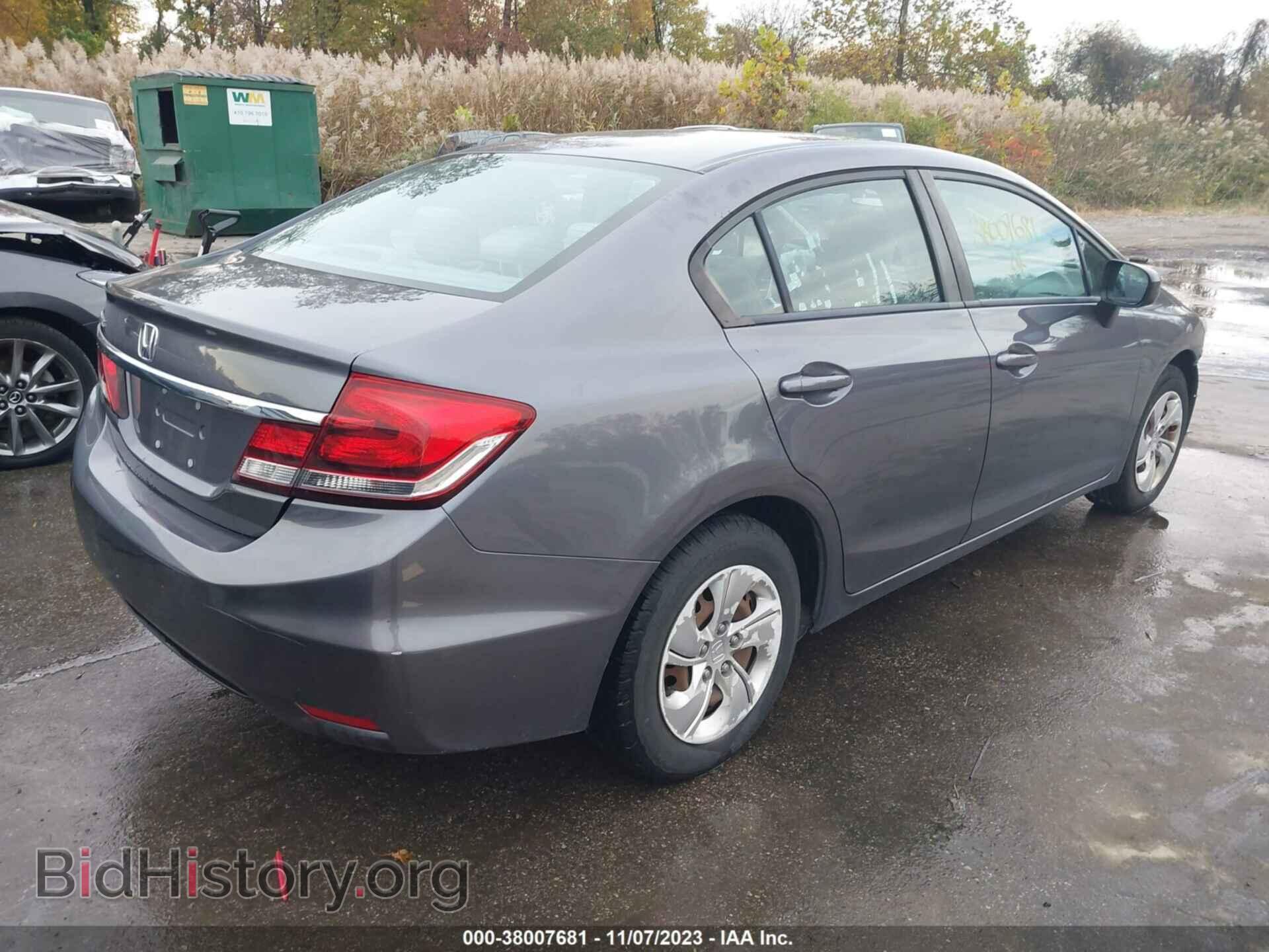 2014 HONDA CIVIC - VIN: 19XFB2F54EE227760 - Photo 4
