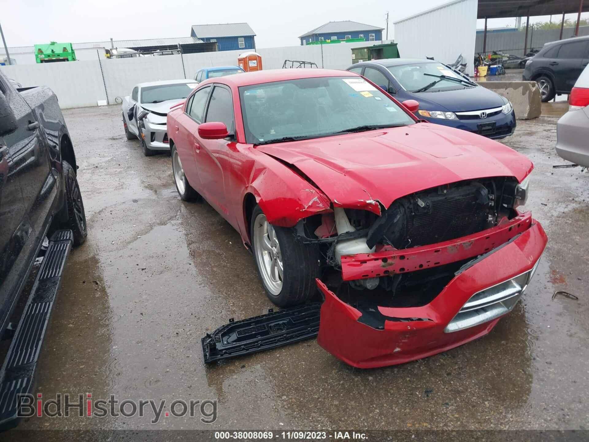 Photo 2C3CDXHG2DH613710 - DODGE CHARGER 2013