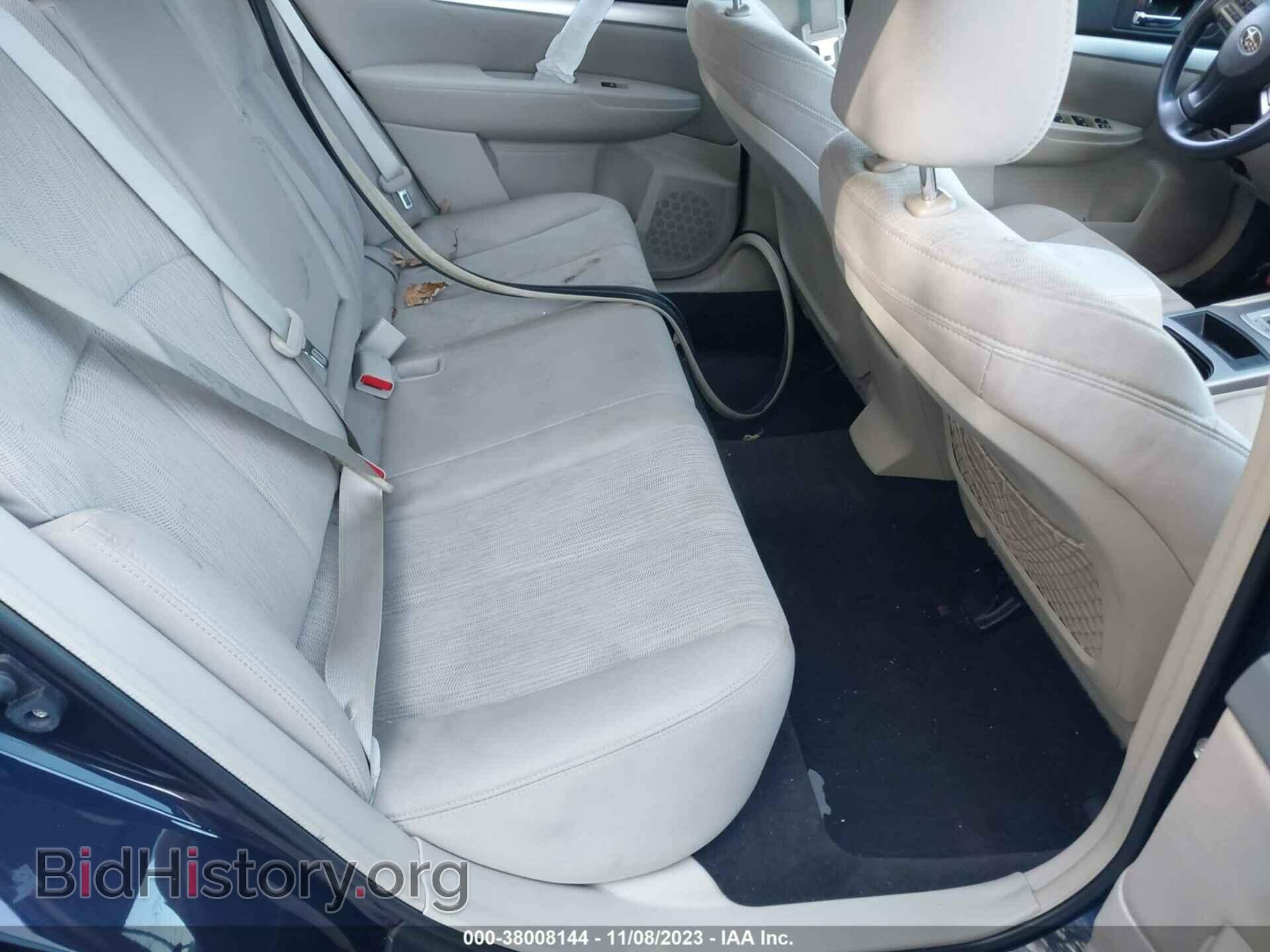 2014 SUBARU LEGACY - VIN: 4S3BMCA67E3017997 - Фото 8