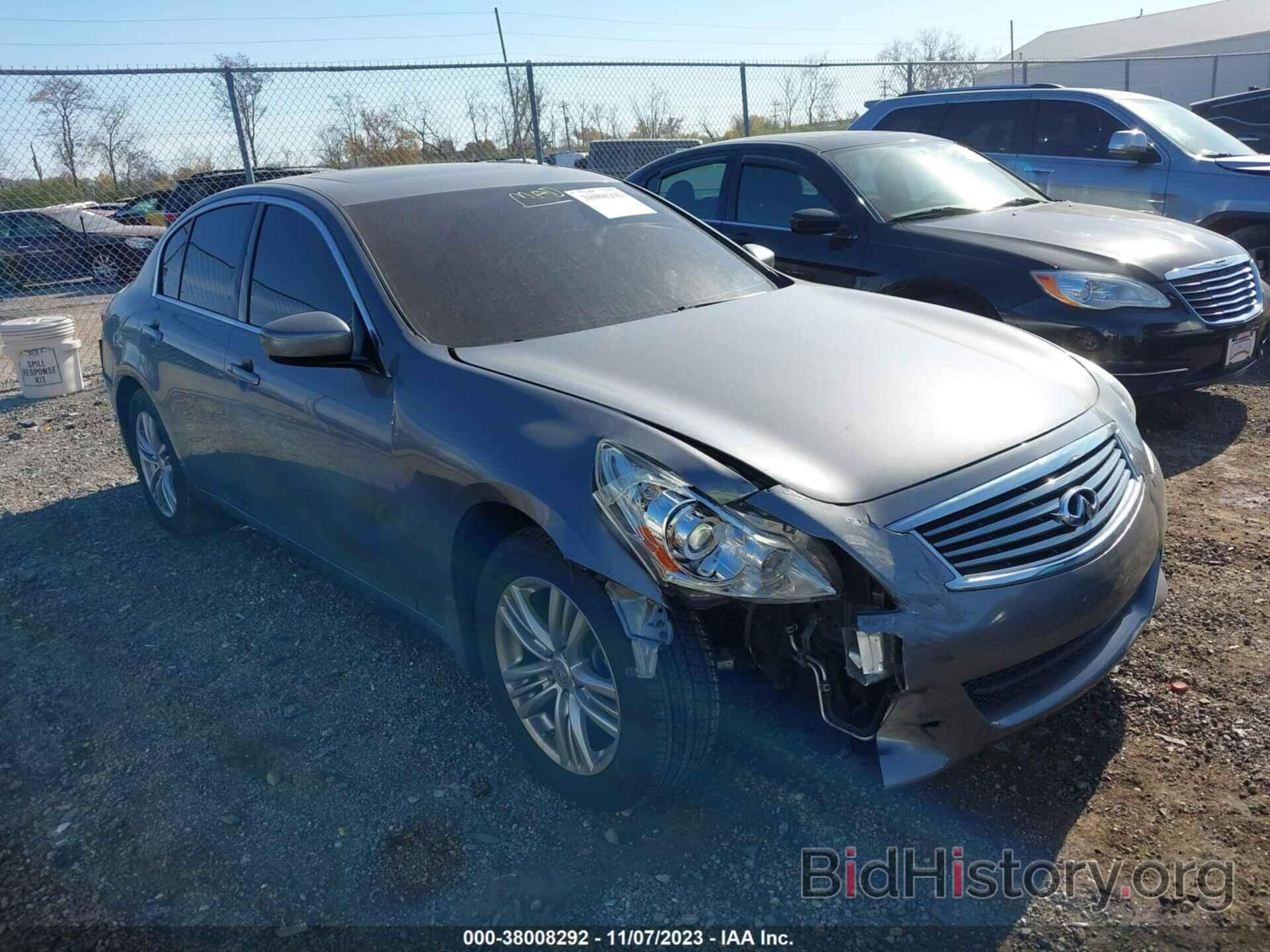 Photo JN1CV6AR9DM358553 - INFINITI G37X 2013