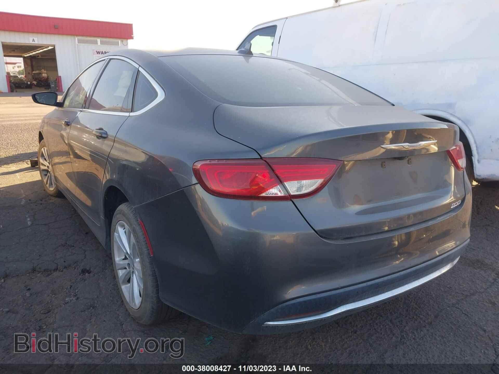 2016 CHRYSLER 200 - VIN: 1C3CCCAB7GN165678 - Фото 3