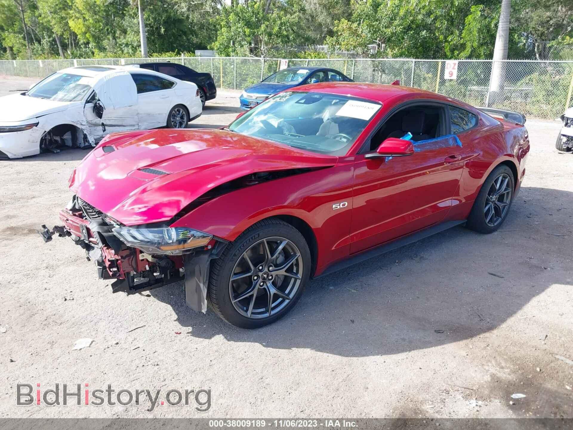 2021 FORD MUSTANG - VIN: 1FA6P8CF0M5137989 - Фото 2