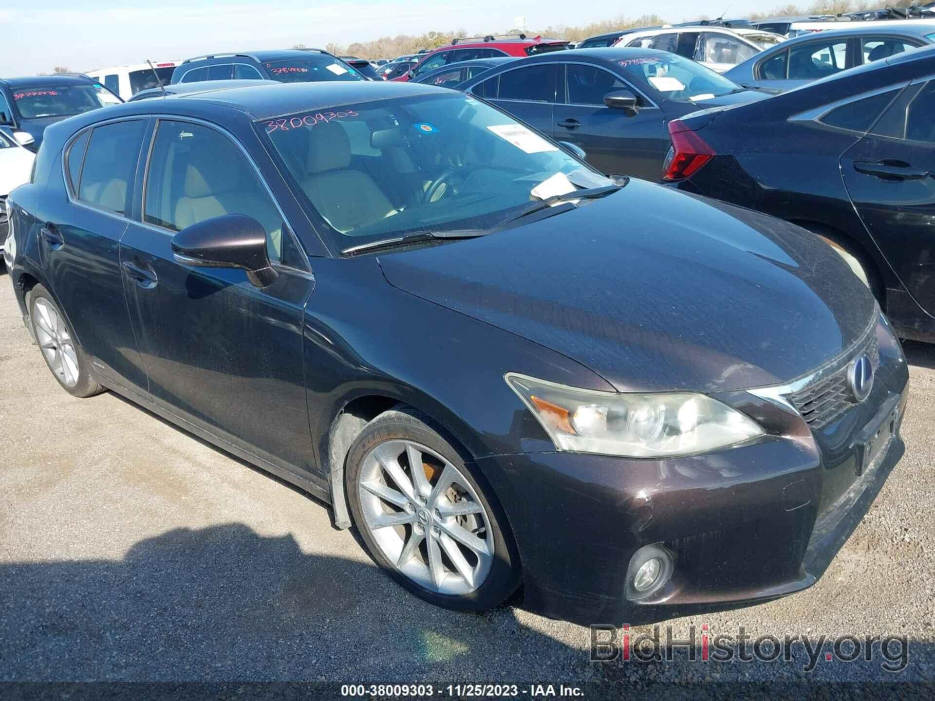 Photo JTHKD5BH0C2048764 - LEXUS CT 200H 2012