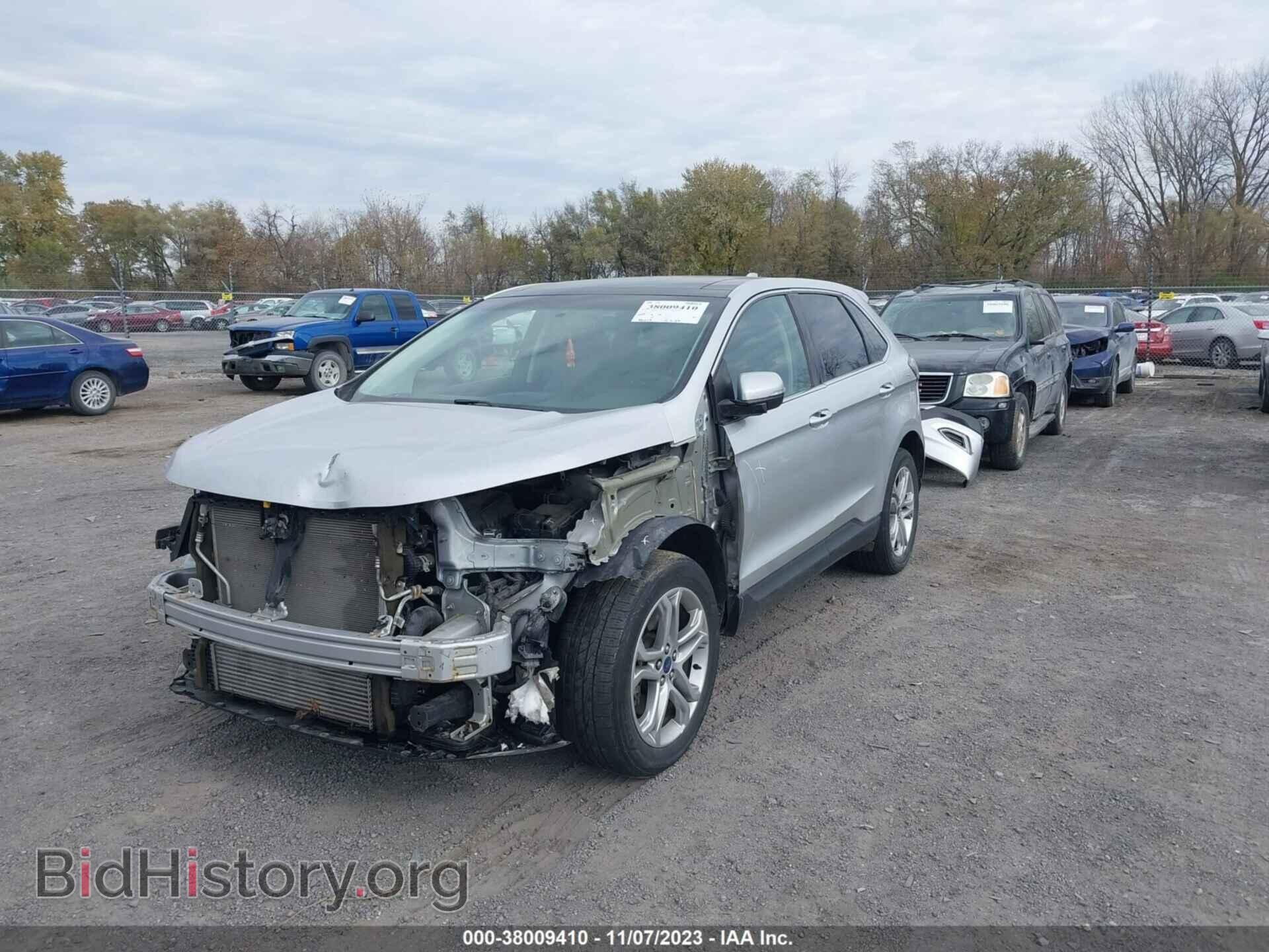 2017 FORD EDGE - VIN: 2FMPK4K91HBB97701 - Фото 2