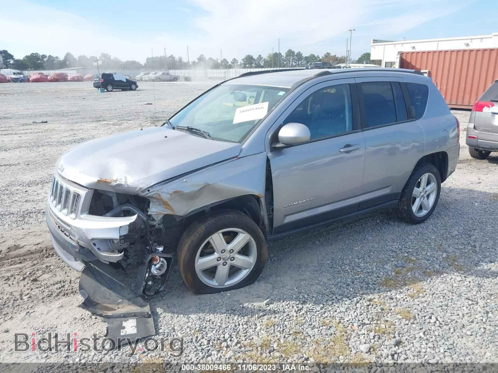 2014 JEEP COMPASS - VIN: 1C4NJCEA9ED818736 - Фото 2
