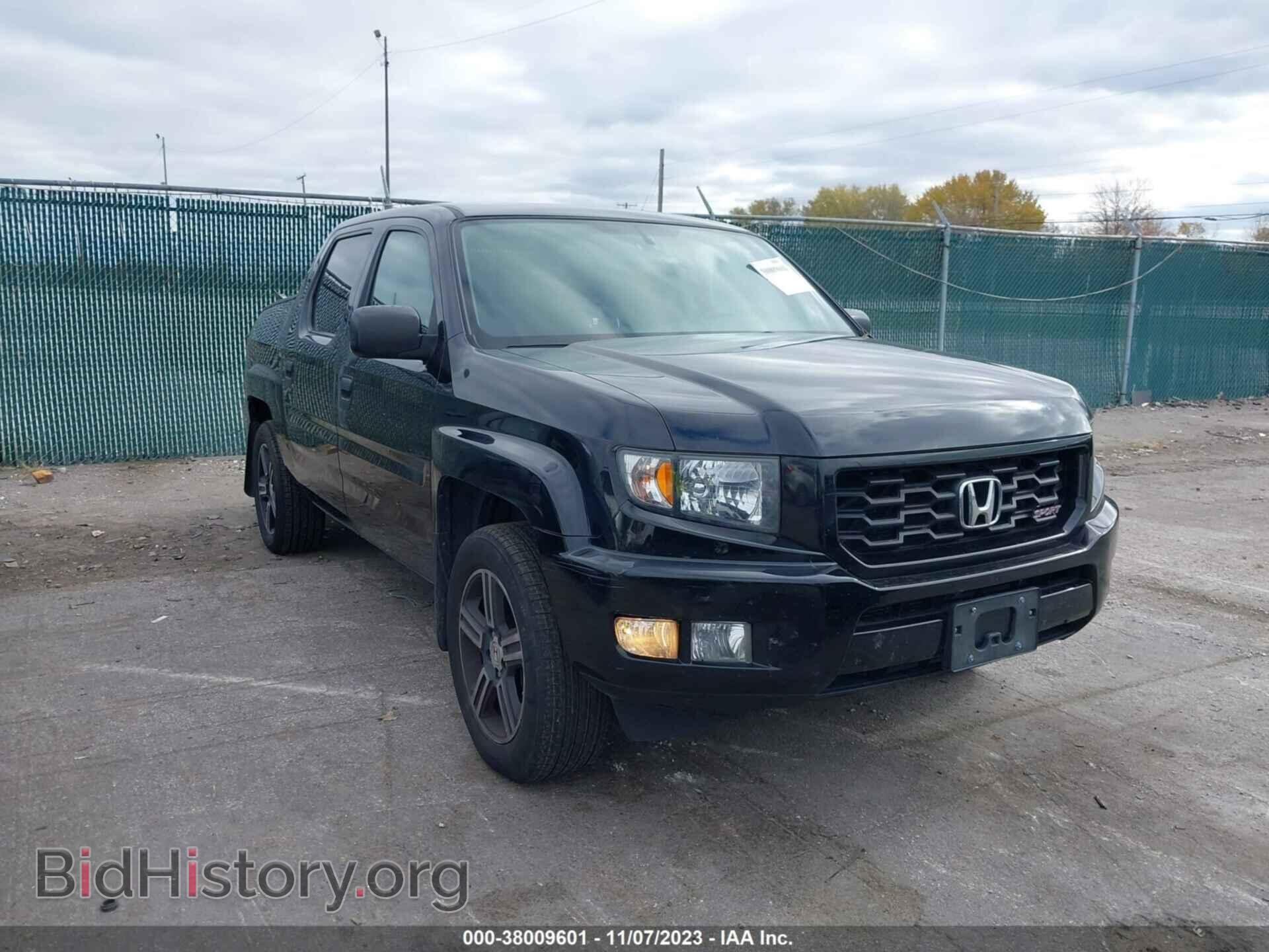 Photo 5FPYK1F71DB003060 - HONDA RIDGELINE 2013