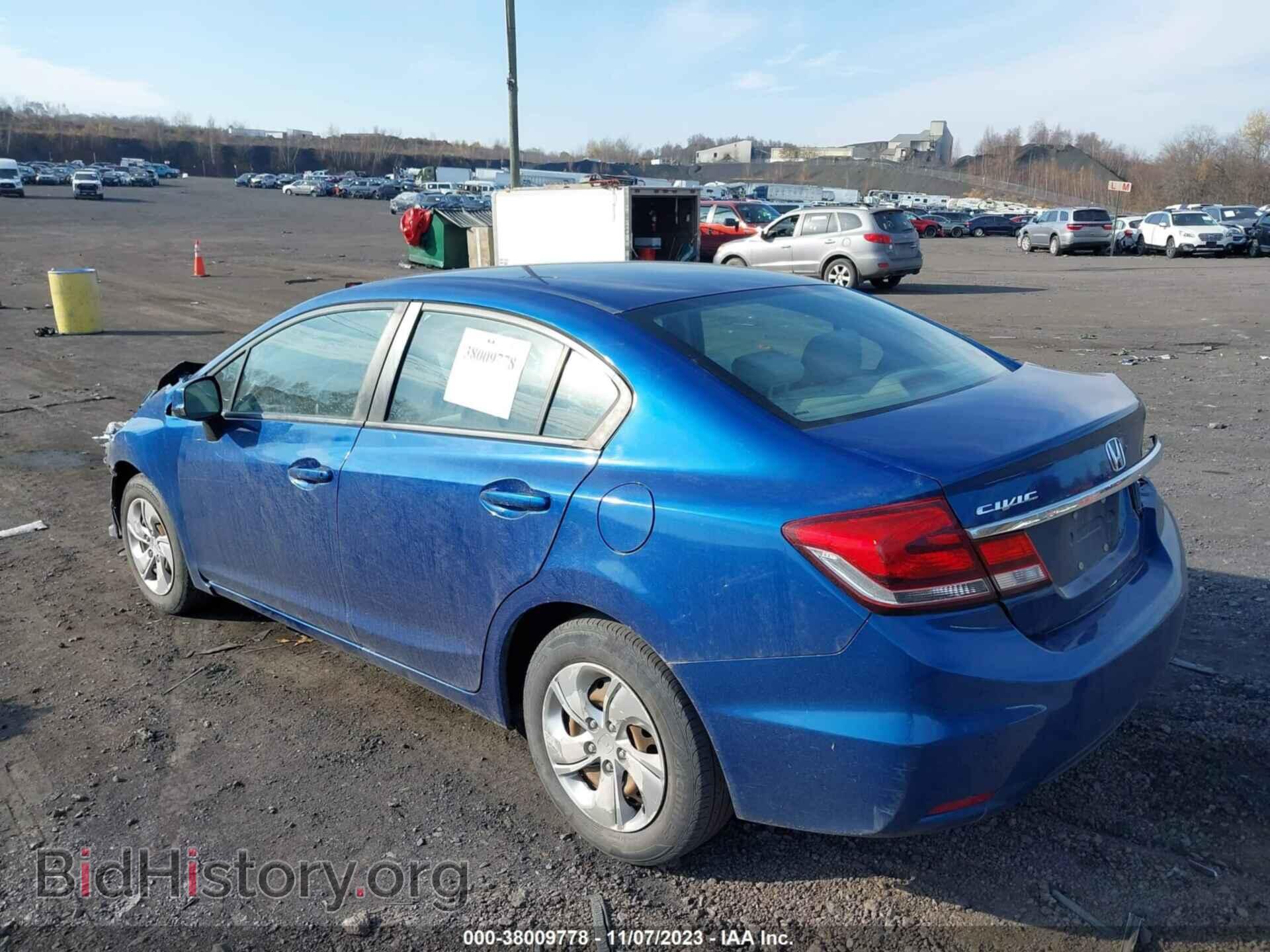 2013 HONDA CIVIC - VIN: 19XFB2F53DE229840 - Фото 3