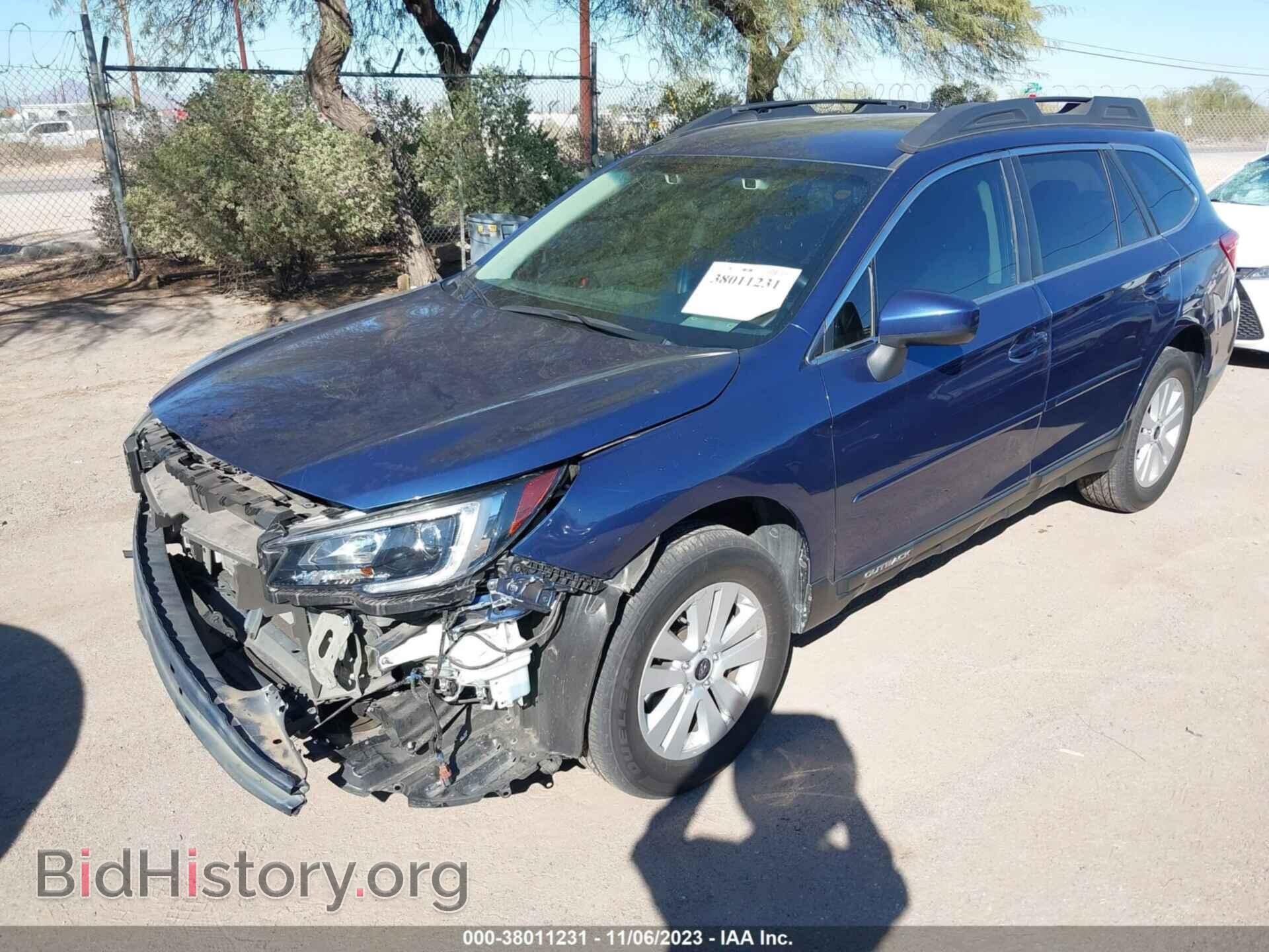 2019 SUBARU OUTBACK - VIN: 4S4BSAFC0K3233545 - Фото 2
